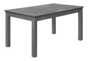TABLE À MANGER - PLACE GRIS LAVÉ / 36"X 60"