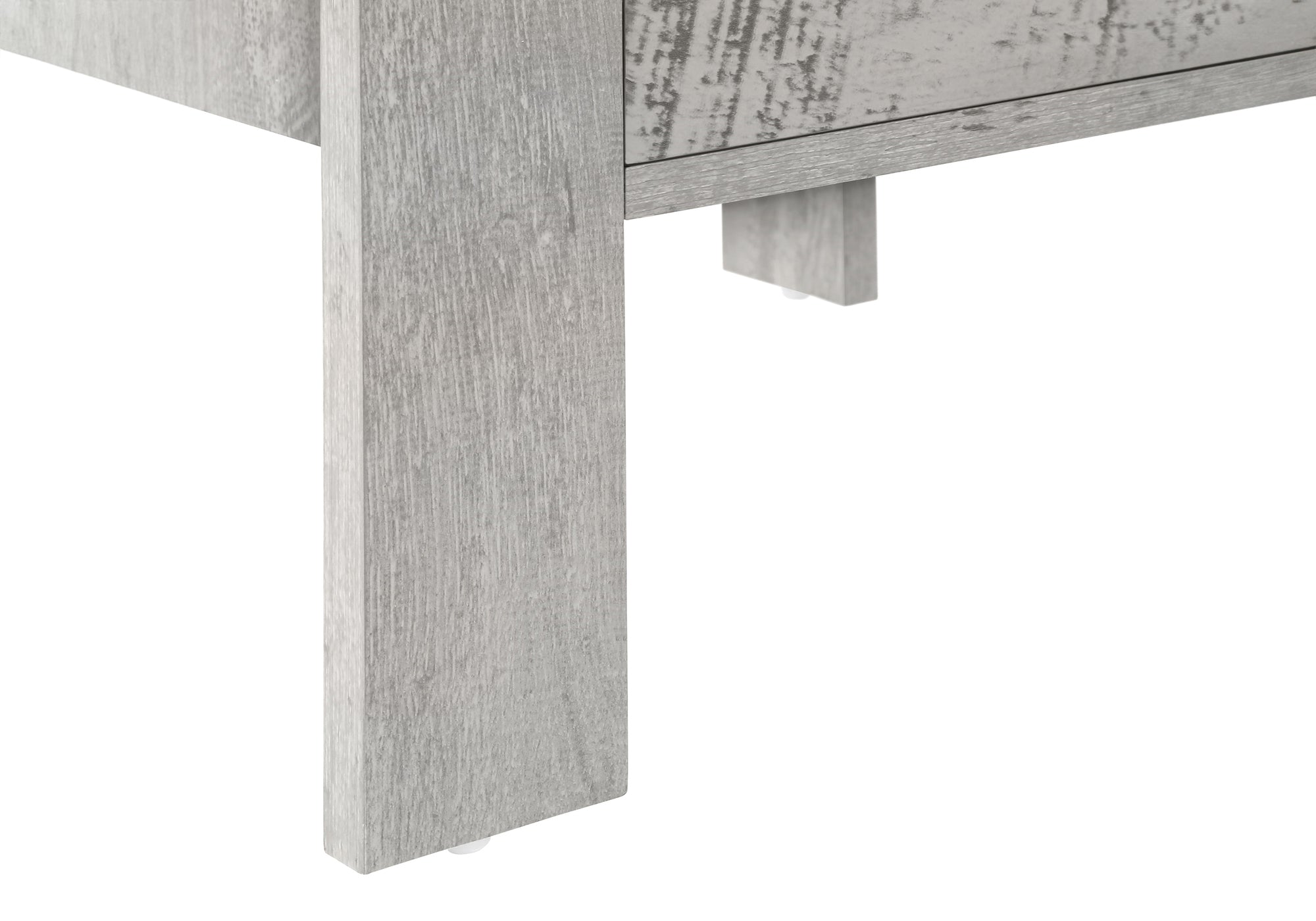 TABLE D'APPOINT - TABLE DE NUIT GRIS INDUSTRIEL AVEC RANGEMENT ( Meuble Mtl )