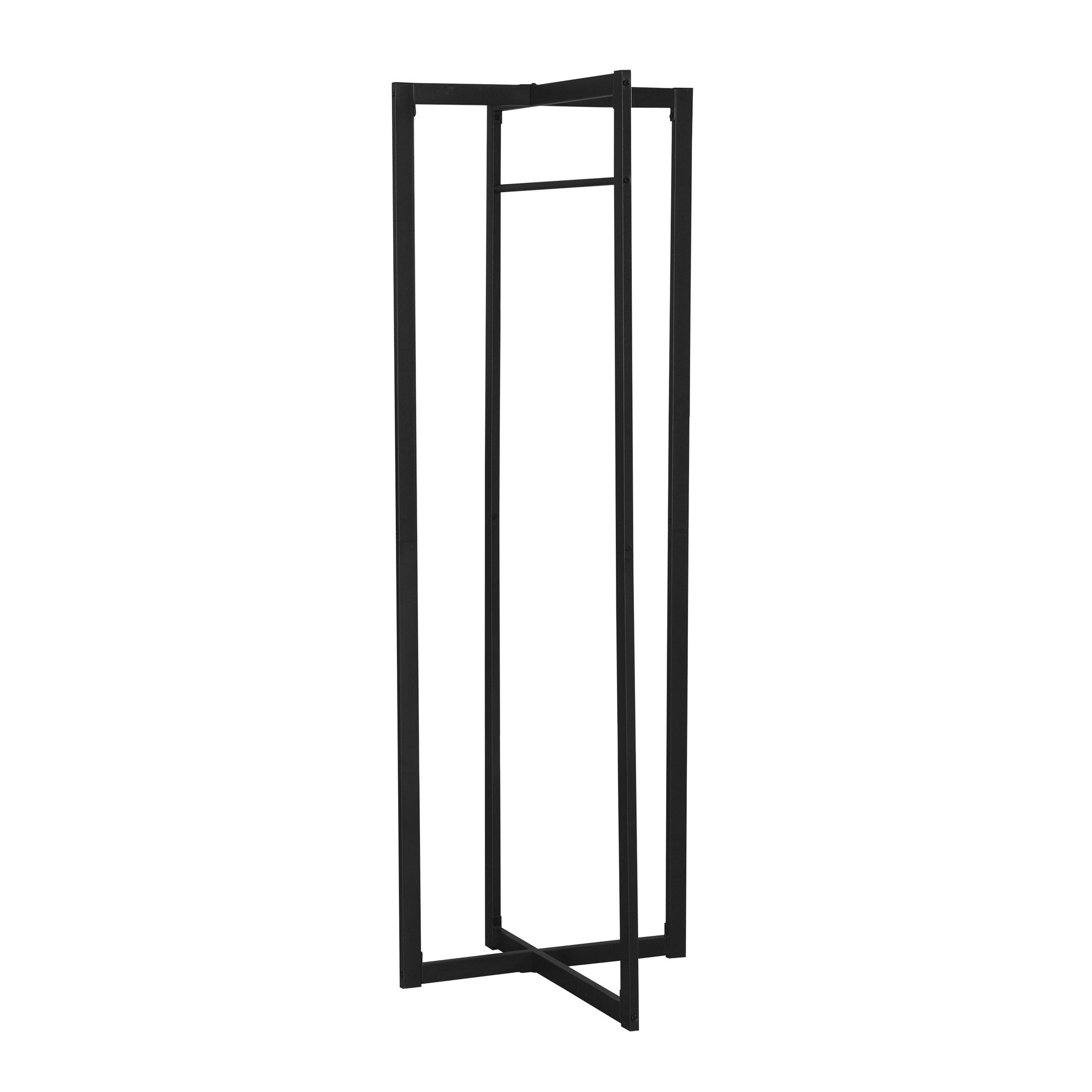 PORTE MANTEAU - 72"H / METAL NOIR ( Meuble Mtl ) 