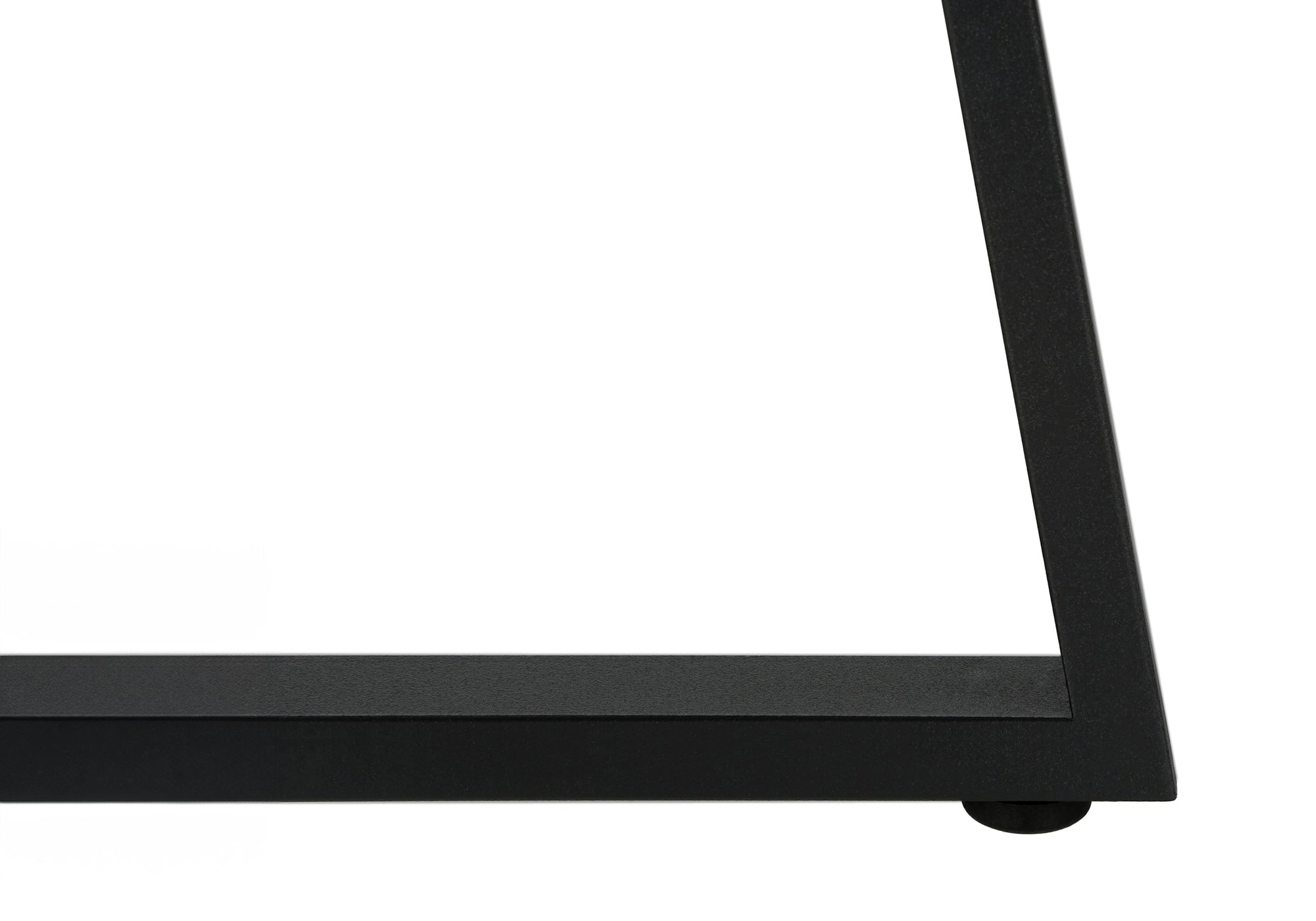 TABLE D'APPOINT - 22"H / GRIS / METAL NOIR ( Meuble Mtl ) 