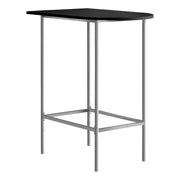 BAR MAISON - 24"X 36" / NOIR / GAIN D'ESPACE METAL ARGENT ( Meuble Mtl )
