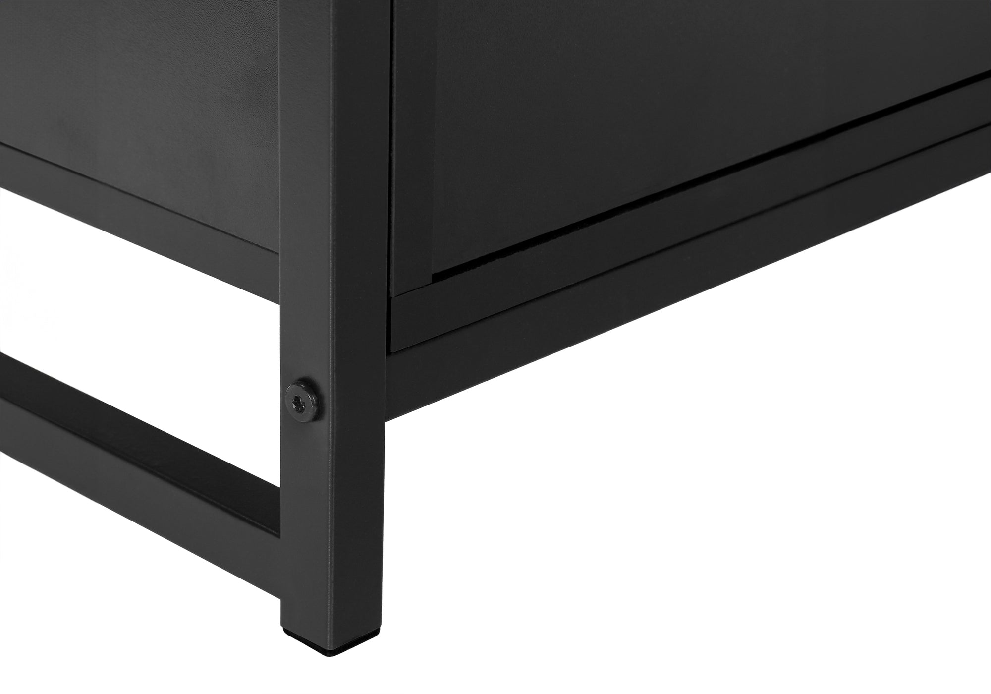 MEUBLE TV - 48"L / NOIR / METAL NOIR ( Meuble Mtl ) 