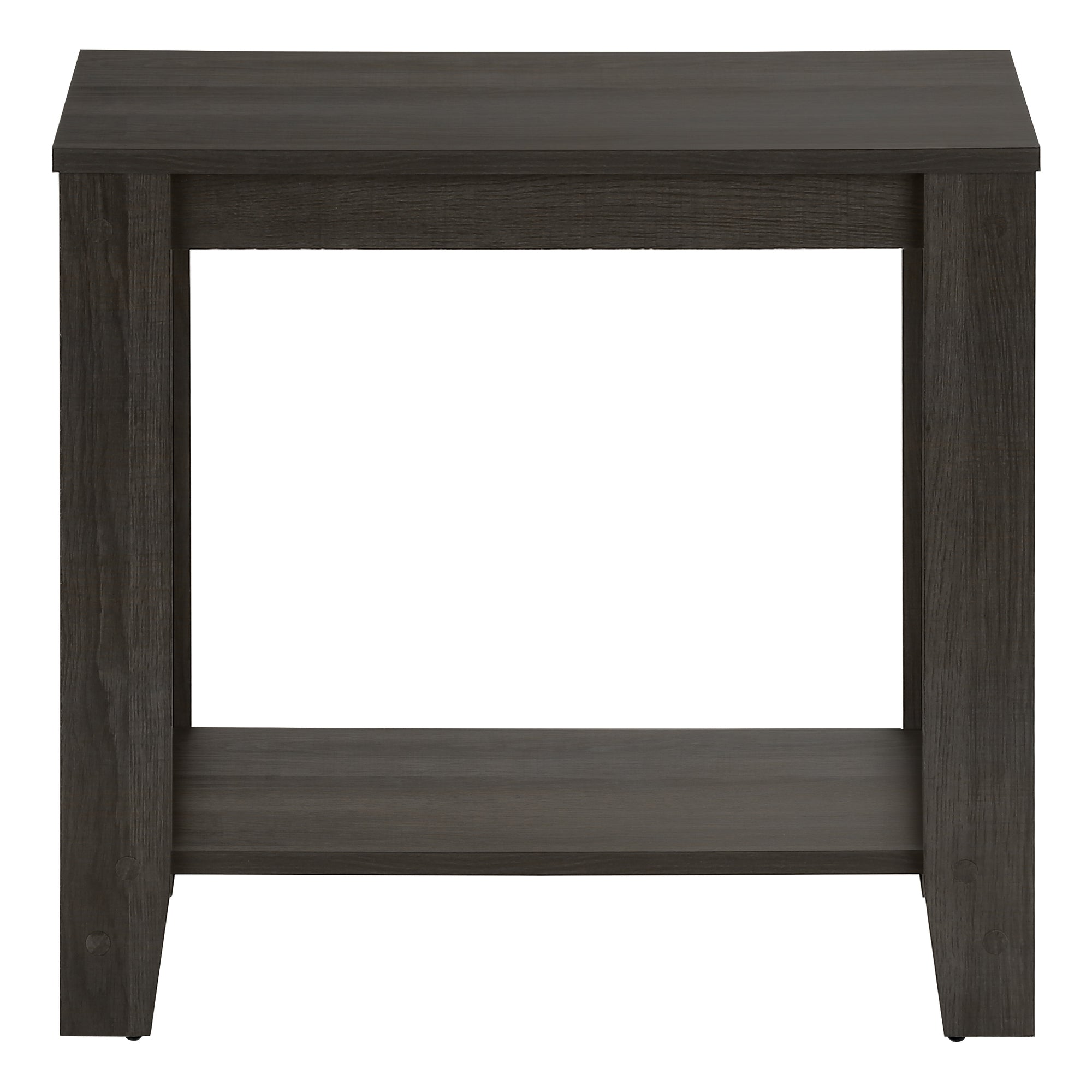 TABLE D'APPOINT - 22"H / CHENE BRUN ( Meuble Mtl ) 