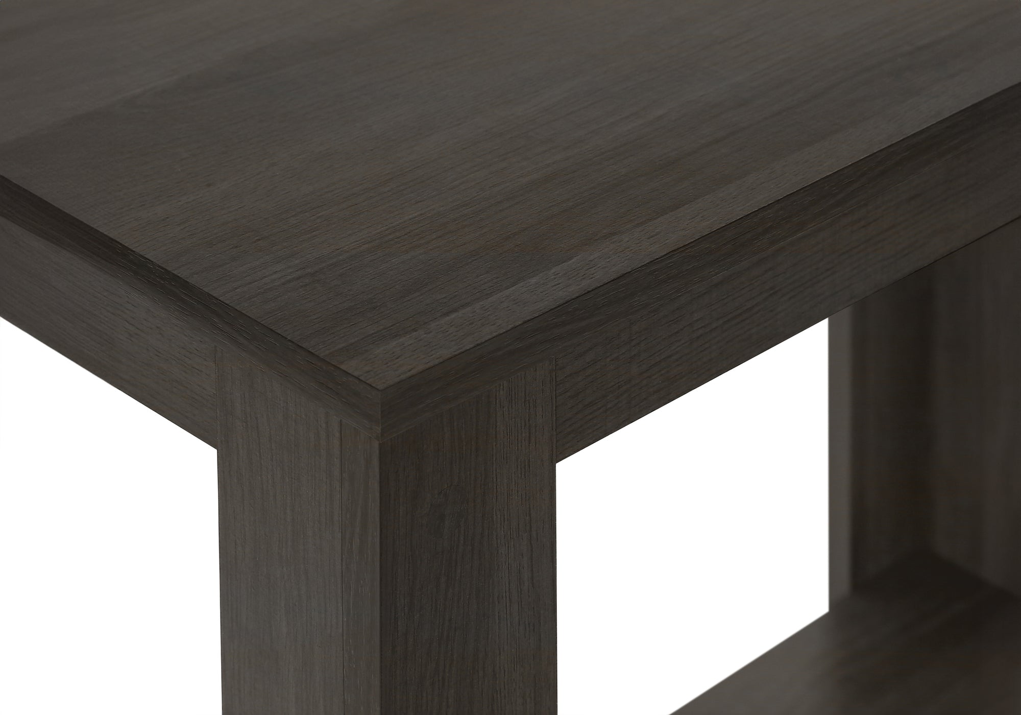 TABLE D'APPOINT - 22"H / CHENE BRUN ( Meuble Mtl ) 