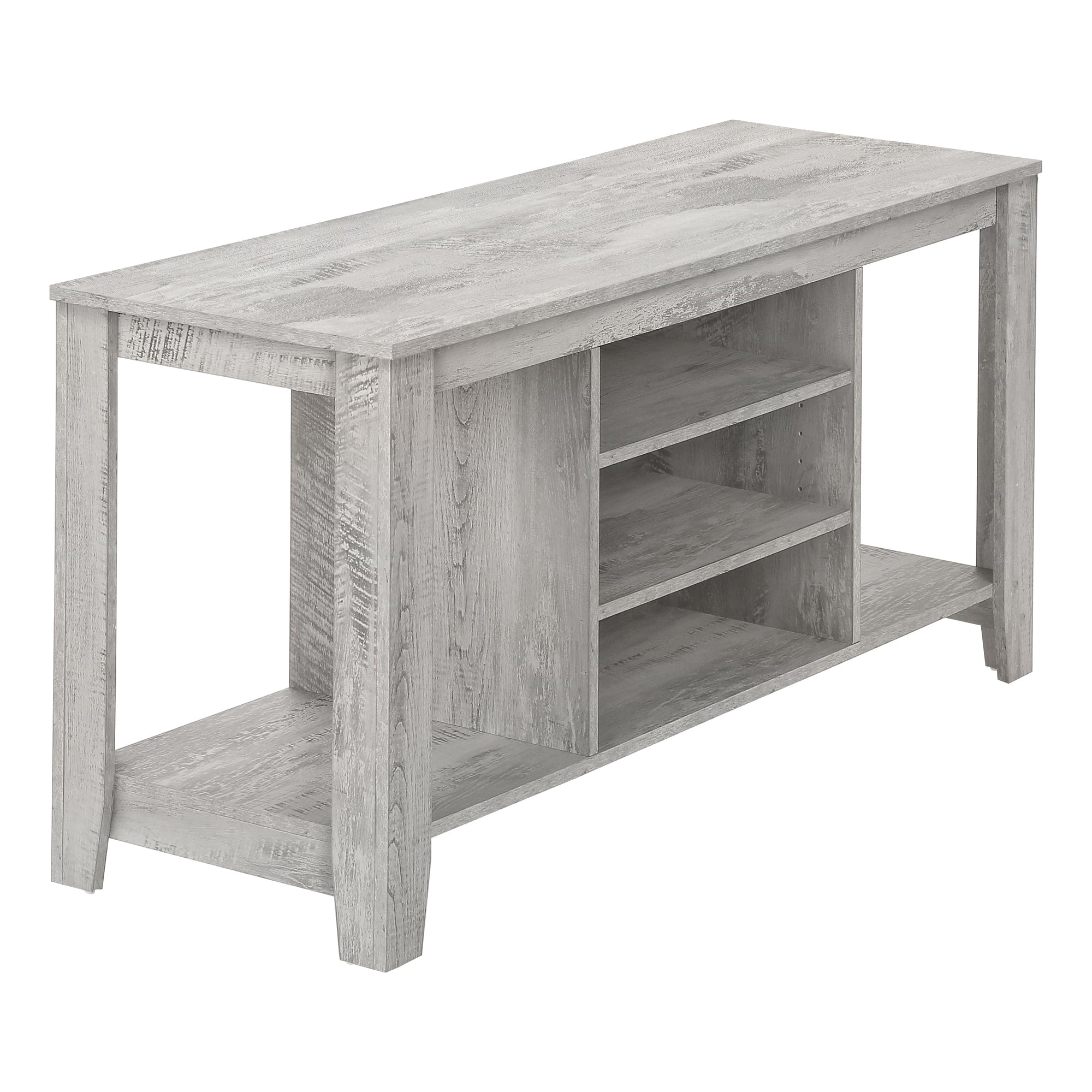 MEUBLE TV - 48"L / GRIS INDUSTRIEL ( Meuble Mtl )