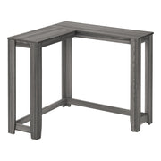 TABLE D'APPOINT - 36" / CONSOLE DE COIN GRIS ( Meuble Mtl ) 