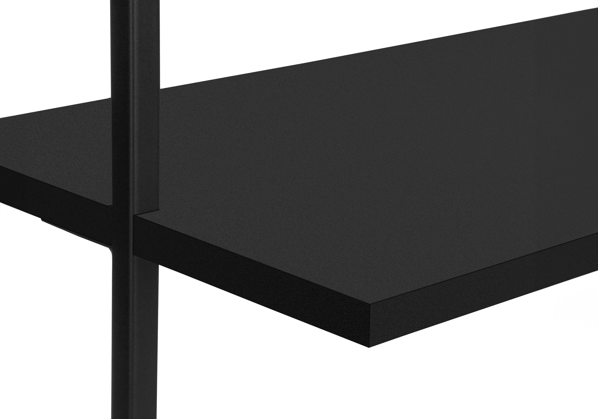 BIBLIOTHÈQUE - ÉCHELLE 72"H NOIR / MÉTAL NOIR ( Meuble Mtl ) 