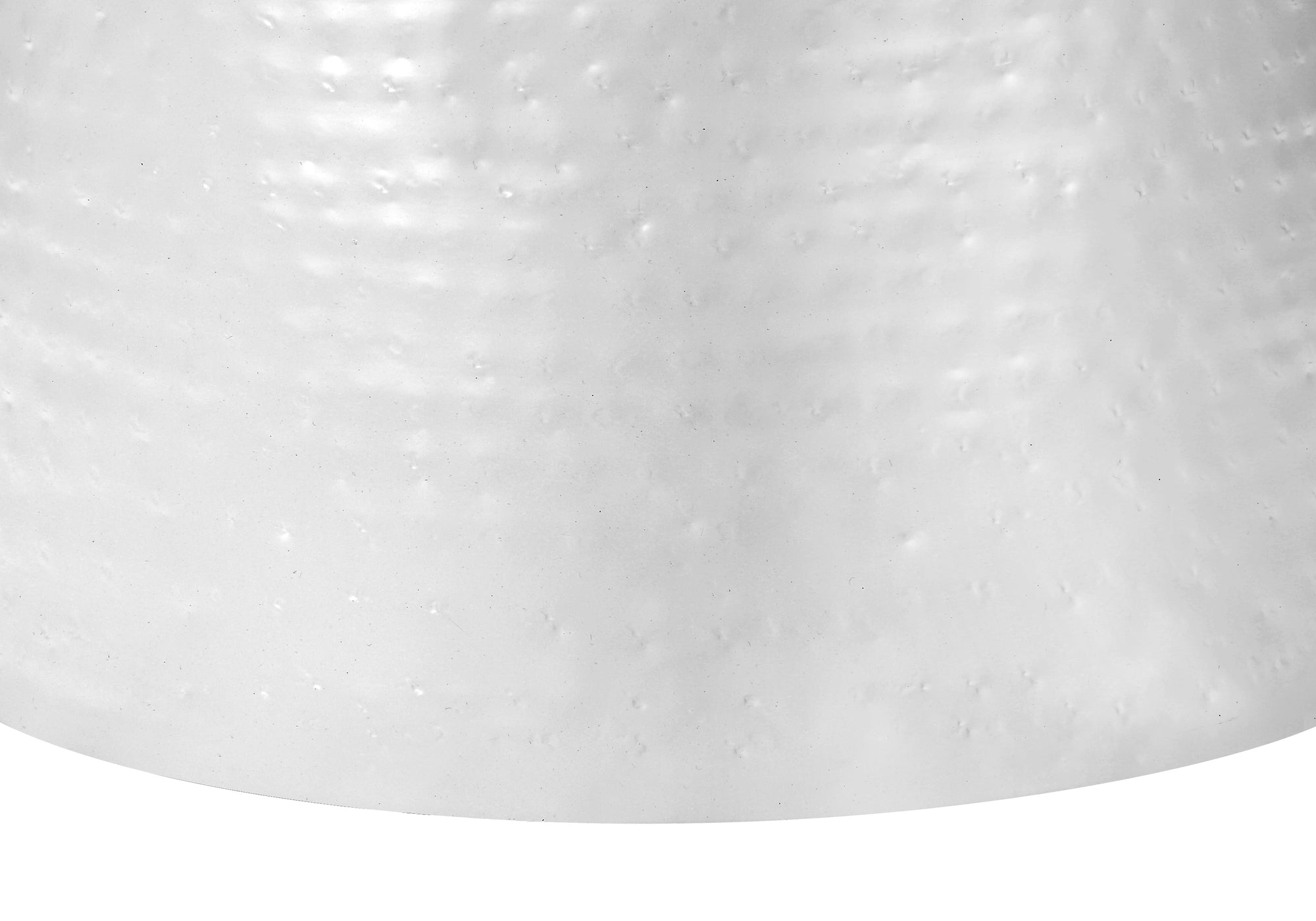 TABLE D'ACCENT - 22"H / BOUT DE TAMBOUR EN FER TEXTURÉ BLANC