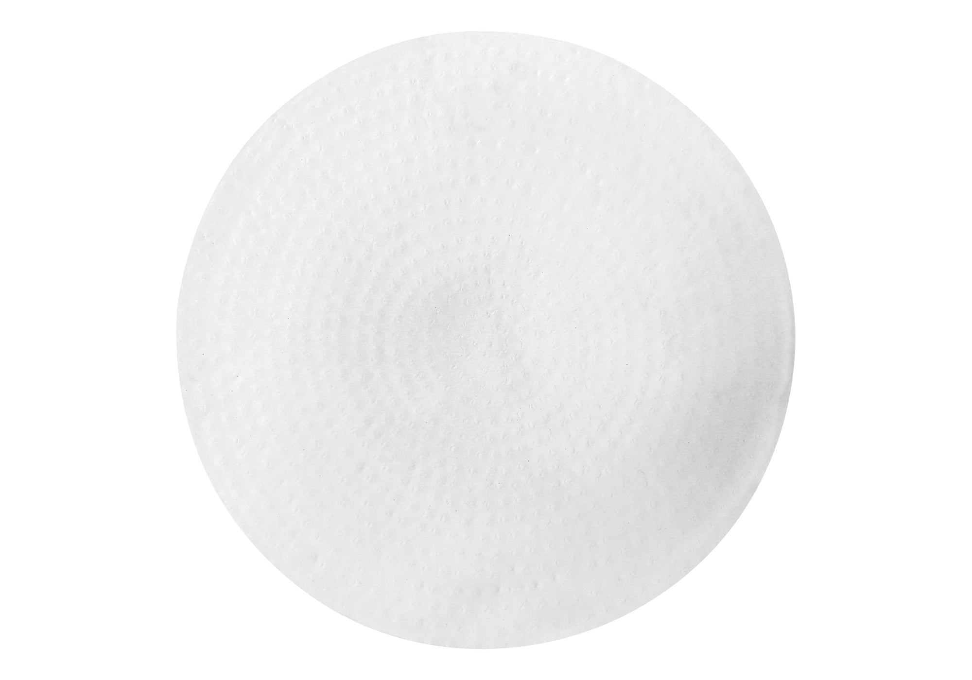 TABLE D'ACCENT - 22"H / BOUT DE TAMBOUR EN FER TEXTURÉ BLANC