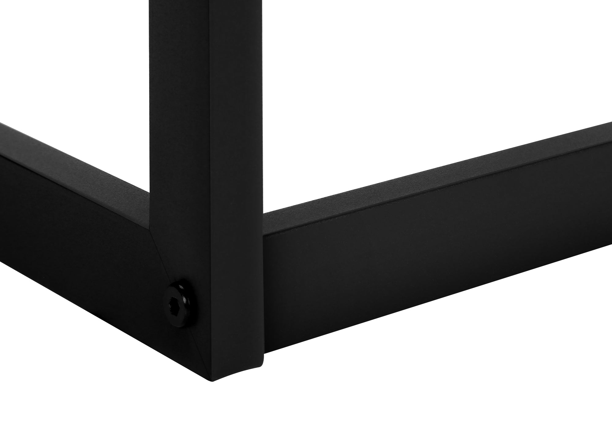 ÉCHELLE - TABOURET 2 MARCHES / TAUPE FONCÉ / MÉTAL NOIR