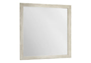 Miroir mural de chambre – Fini chêne blanchi