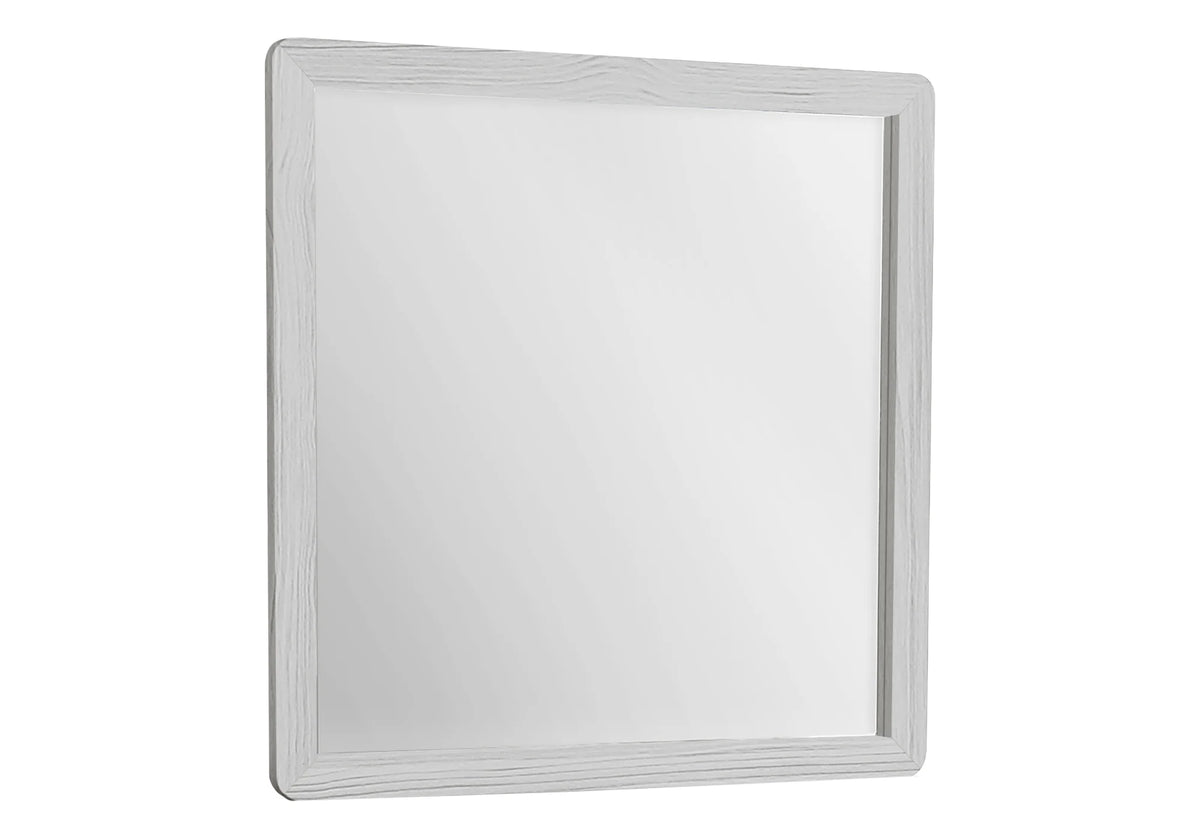 Miroir mural Monarch Specialties – Fini chêne gris
