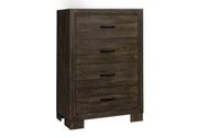 Commode 4 tiroirs – Fini chêne rustique