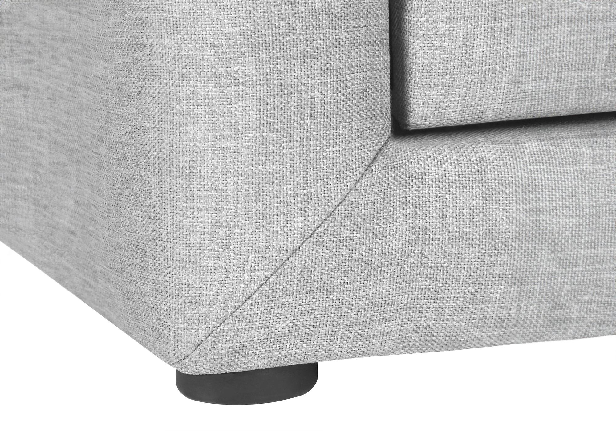 TABLE DE CHEVET - 21"H / LIN GRIS