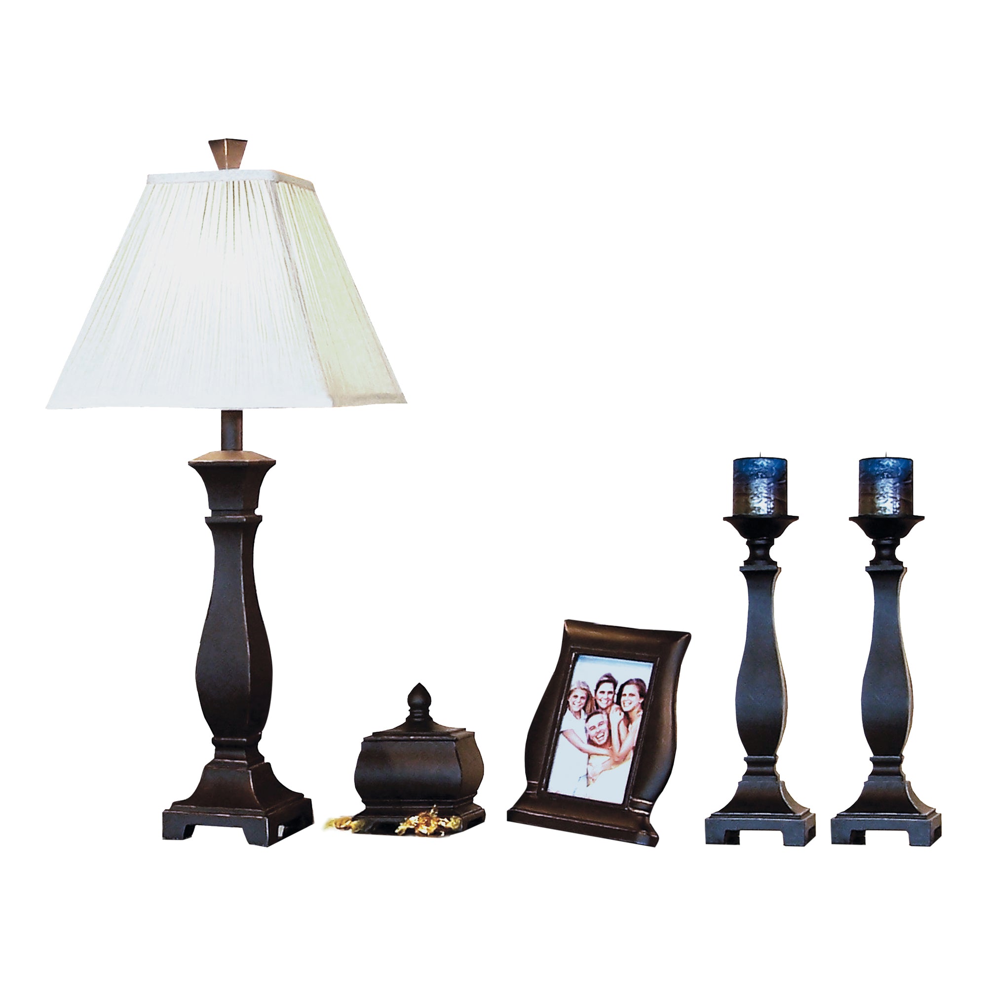 ÉCLAIRAGE - COFFRET CADEAU 5PCS ( Meuble Mtl ) 