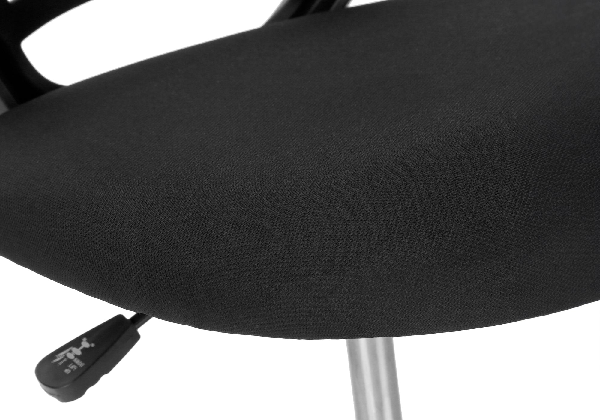 CHAISE DE BUREAU - JUVENILE NOIR / PIETEMENT NOIR SUR ROULETTES ( Meuble Mtl ) 