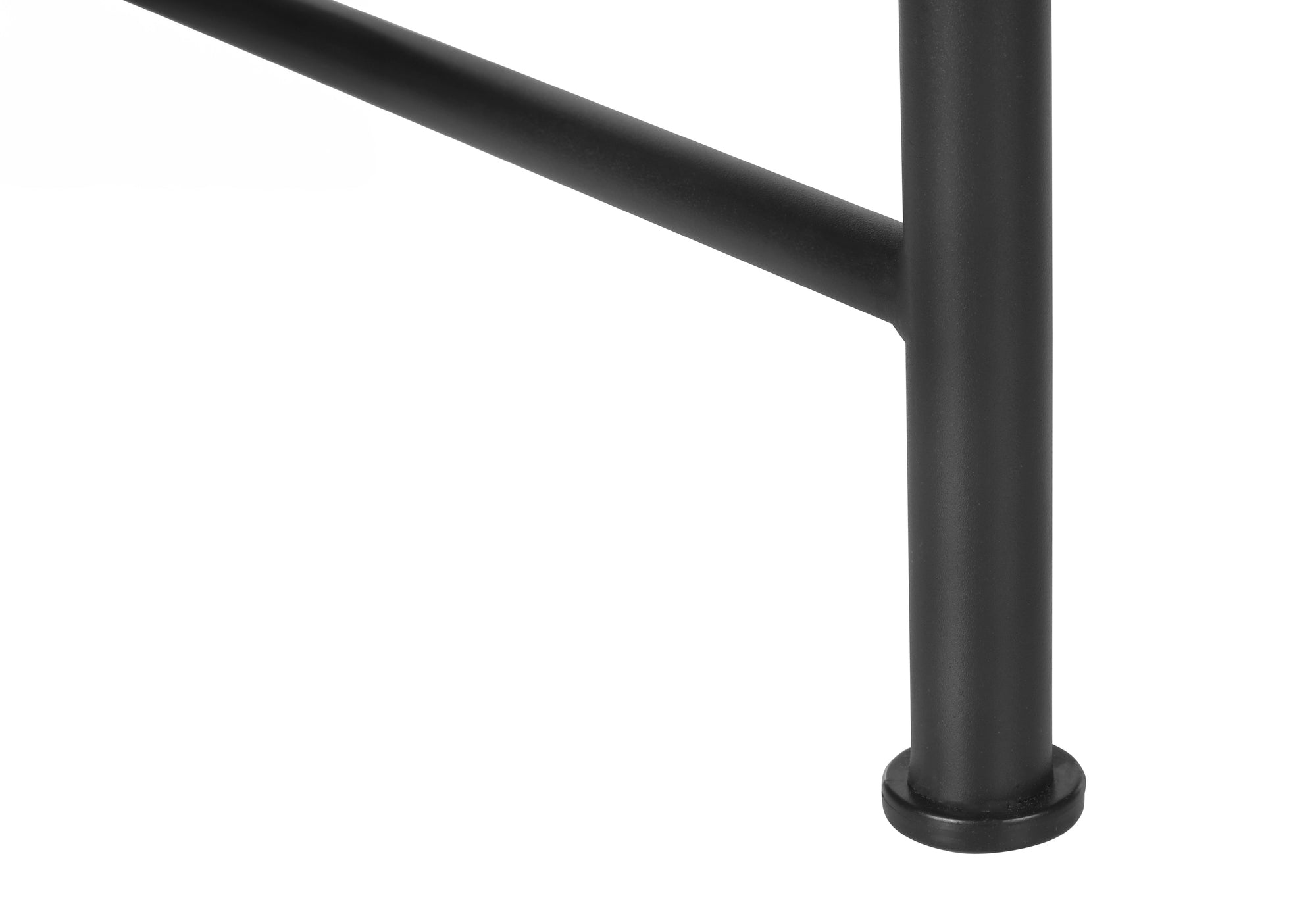 BUREAU D'ORDINATEUR - 48"L / CERISE / METAL NOIR ( Meuble Mtl ) 
