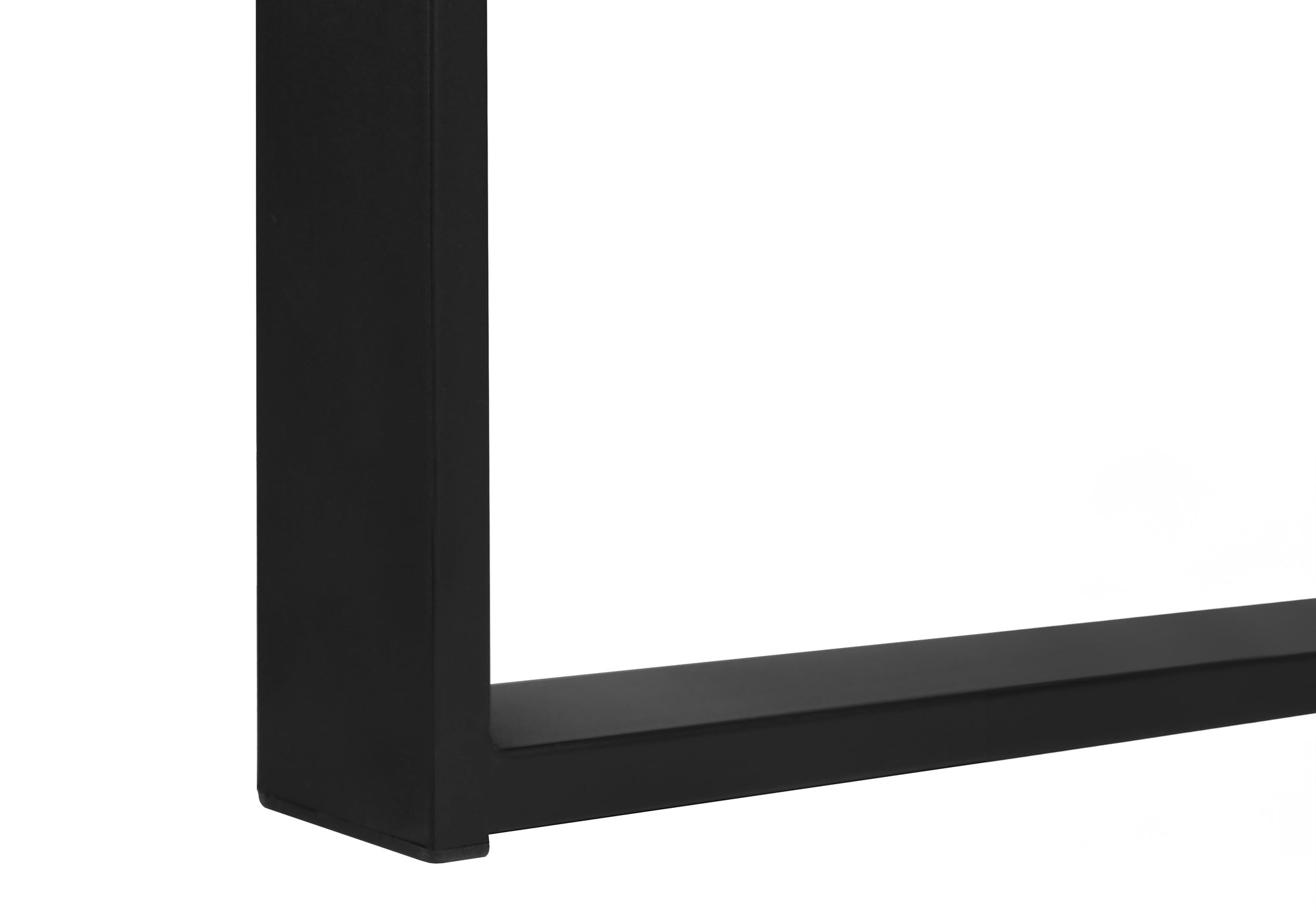 BUREAU D'ORDINATEUR - 72"L NOYER / COIN EXÉCUTIF NOIR ( Meuble Mtl ) 