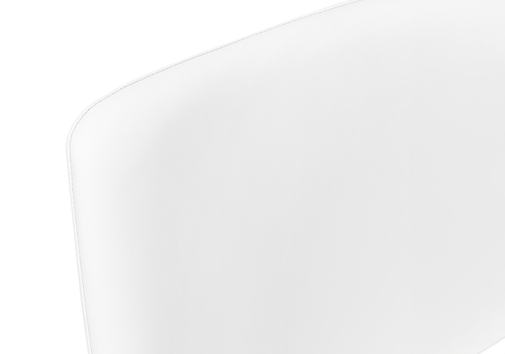 CHAISE DE BUREAU - SIMILI-CUIR BLANC / BUREAU DEBOUT