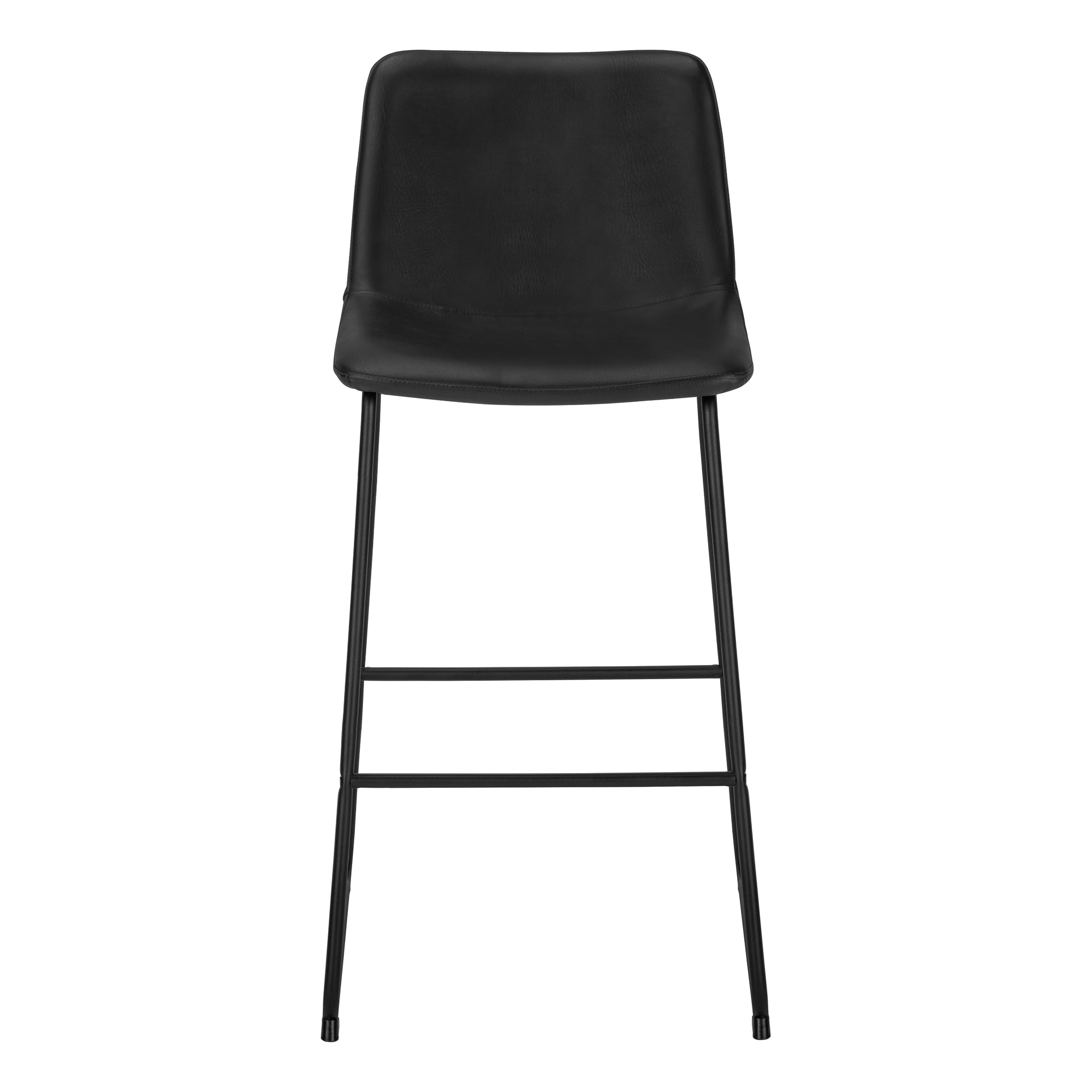 CHAISE DE BUREAU - SIMILI-CUIR NOIR / BUREAU DEBOUT 