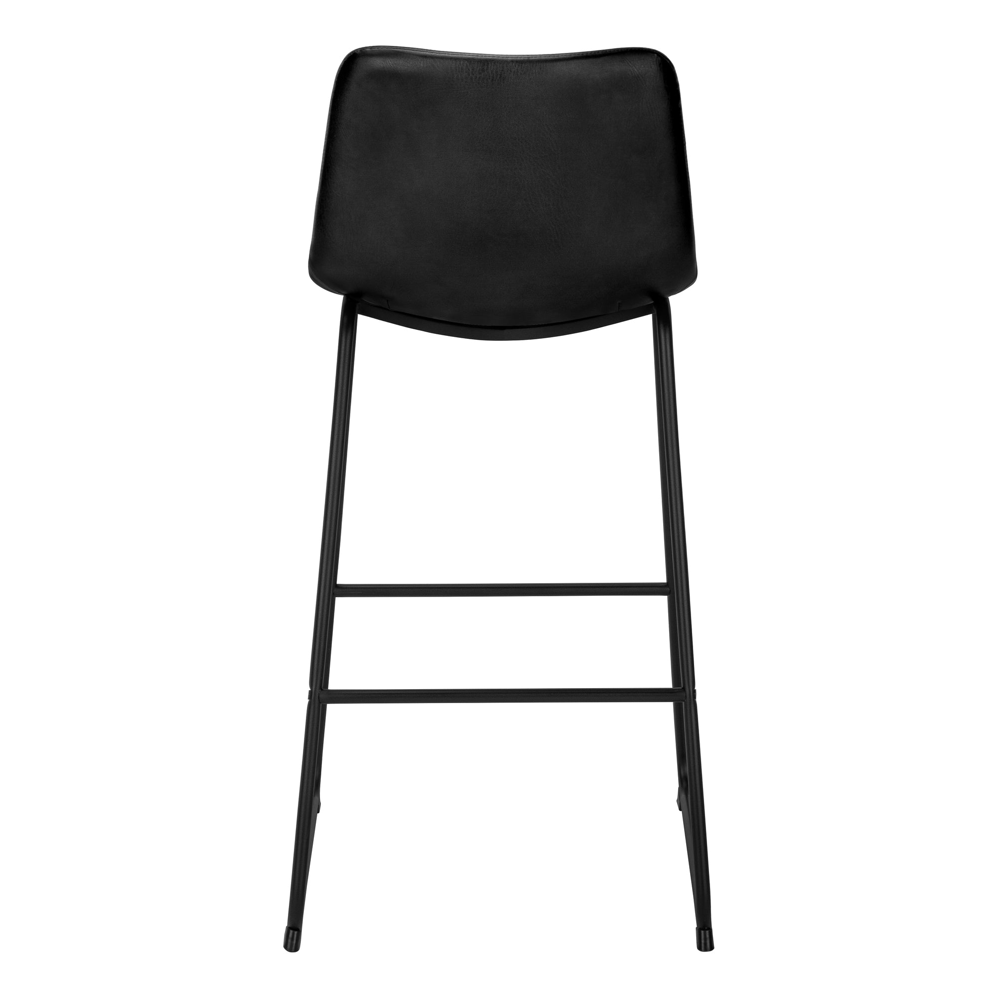 CHAISE DE BUREAU - SIMILI-CUIR NOIR / BUREAU DEBOUT 