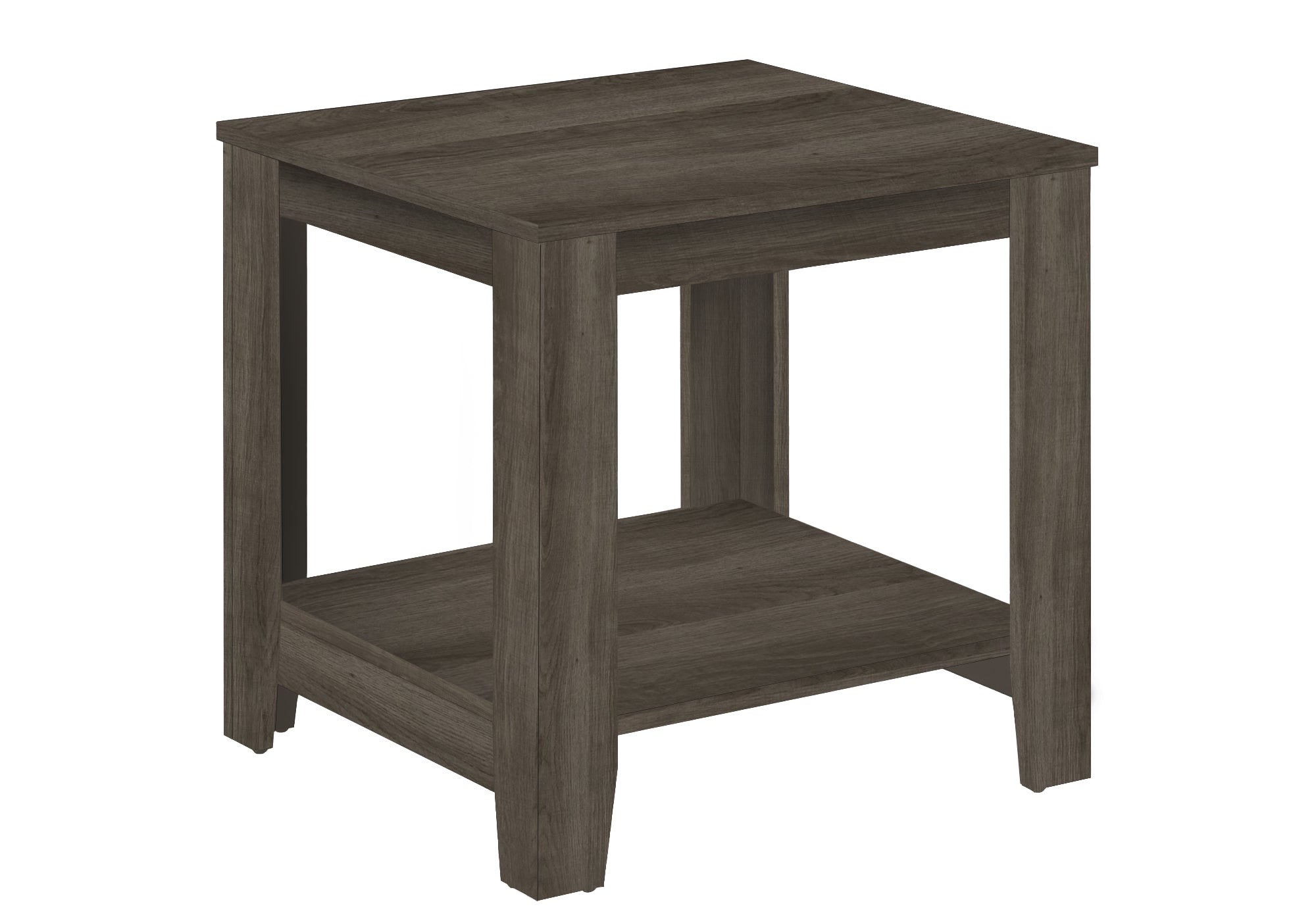 SET DE TABLE - SET 3PCS / CHENE MARRON ( Meuble Mtl )