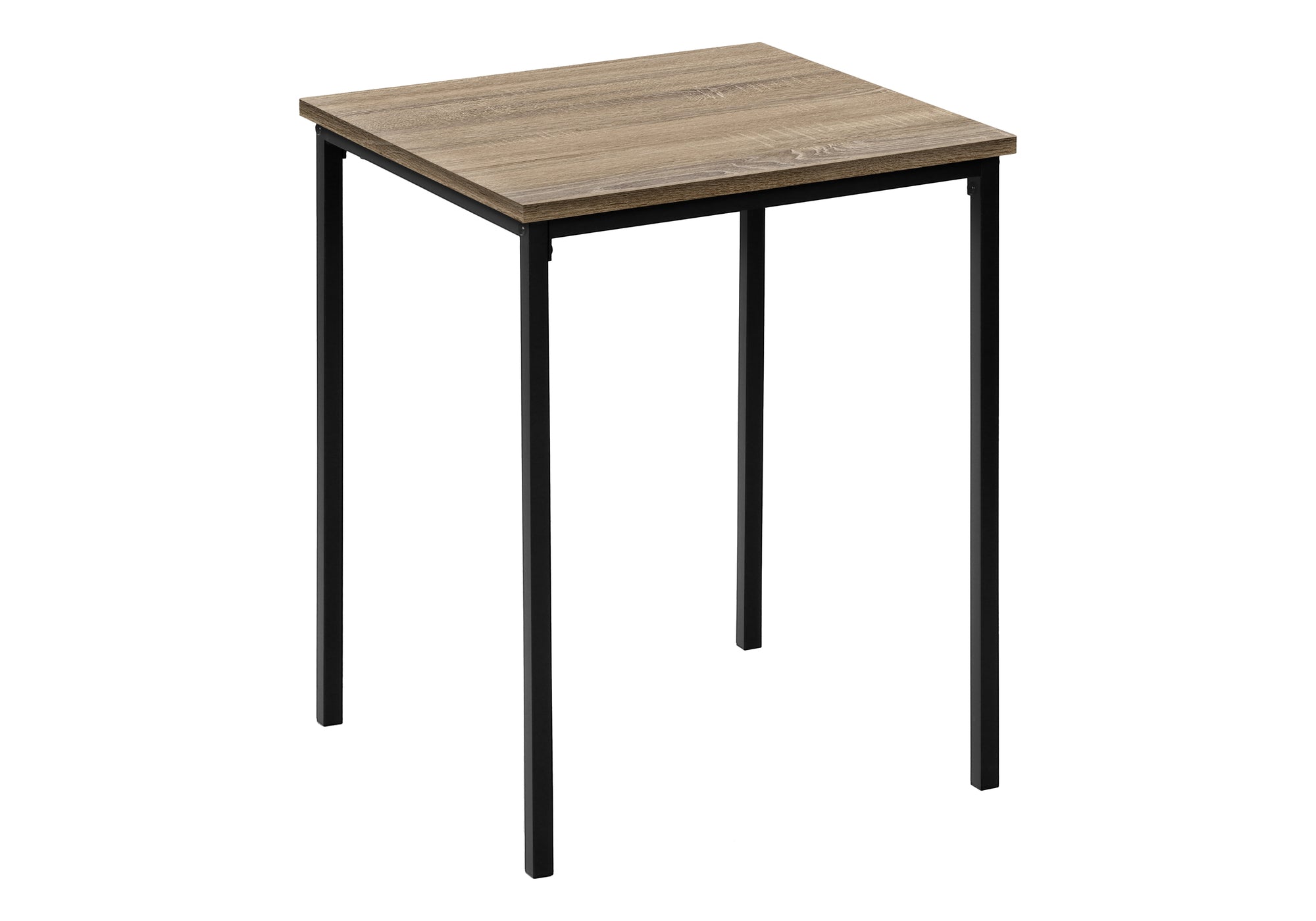 ENSEMBLE DE TABLE - ENSEMBLE 3PCS / TAUPE FONCÉ / MÉTAL NOIR
