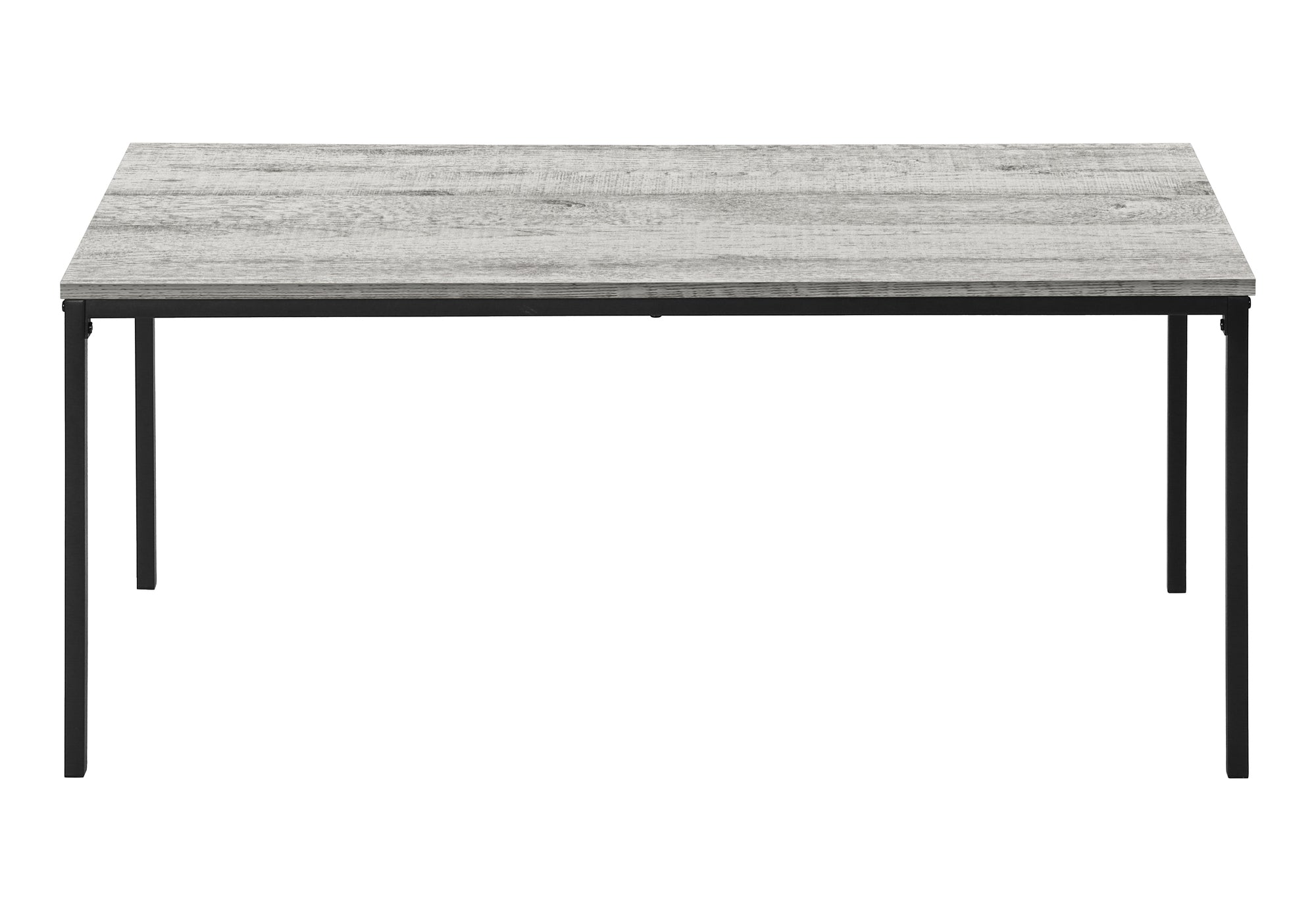 ENSEMBLE DE TABLE - ENSEMBLE 3PCS / GRIS / MÉTAL NOIR