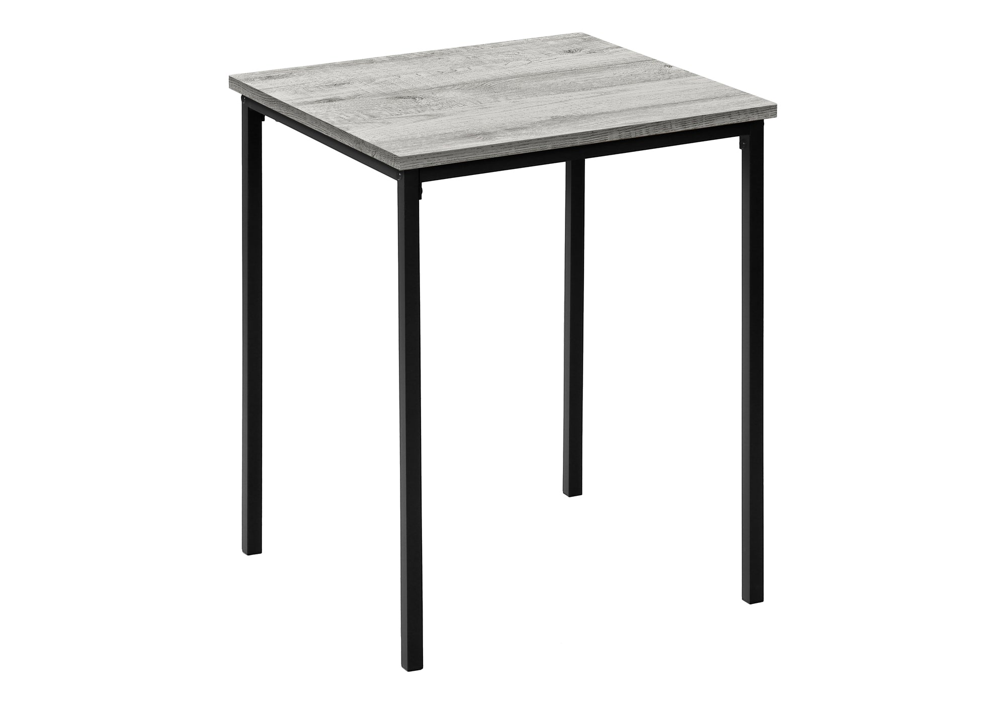 ENSEMBLE DE TABLE - ENSEMBLE 3PCS / GRIS / MÉTAL NOIR