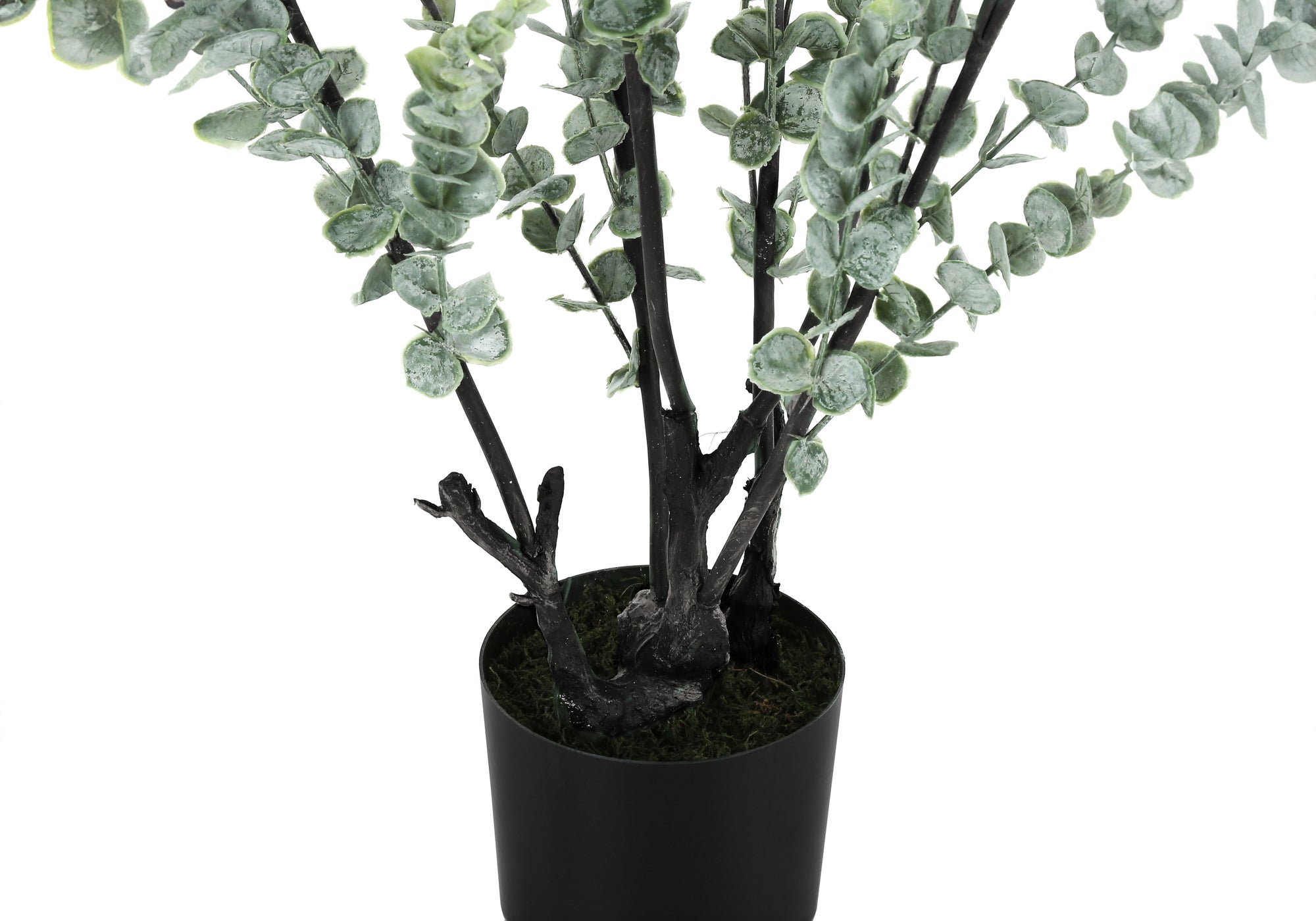 PLANTE ARTIFICIELLE - 44"H / EUCALYPTUS INTERIEUR POT 5"