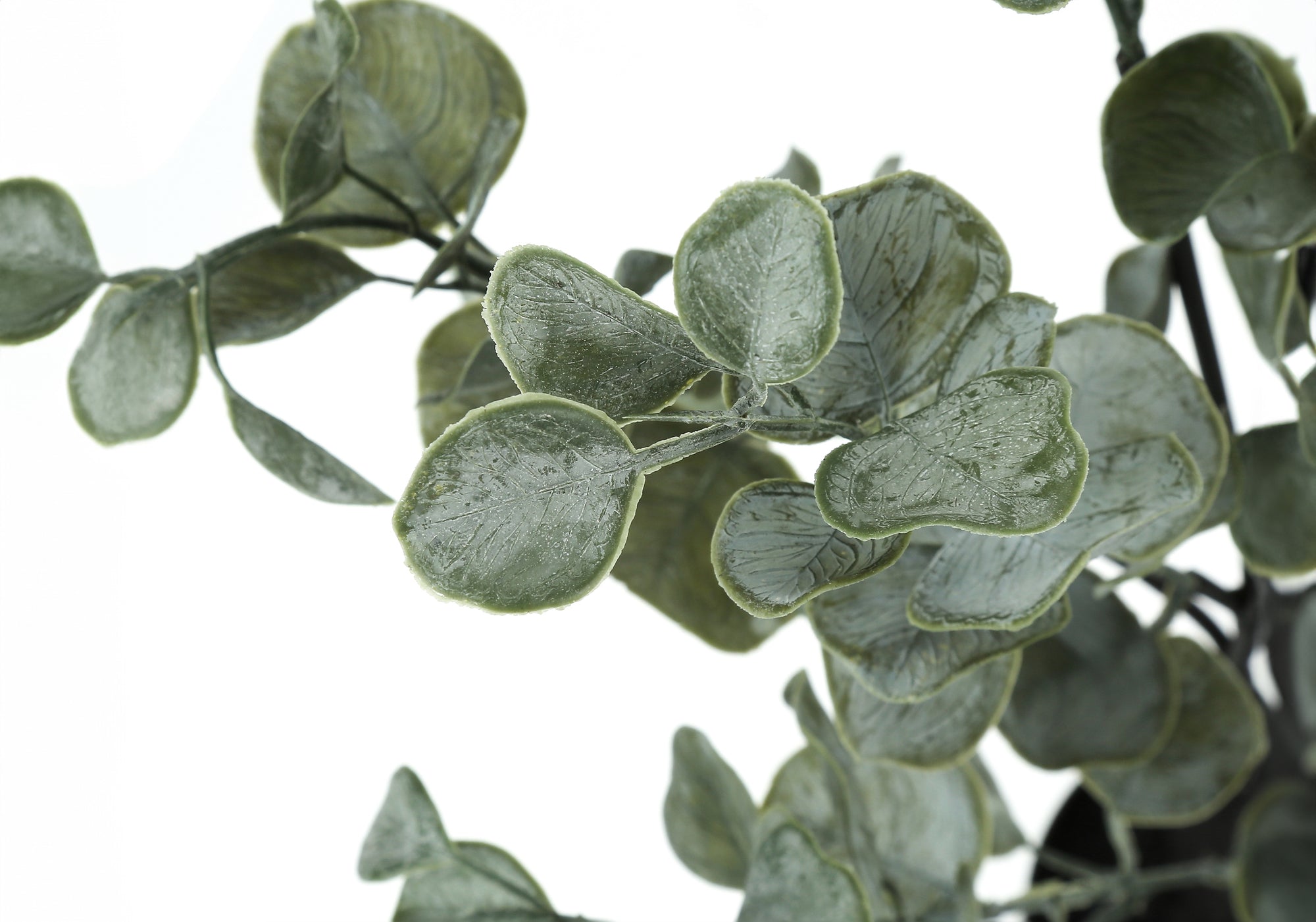 PLANTE ARTIFICIELLE - 35"H / EUCALYPTUS INTERIEUR POT 5"
