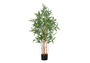 PLANTE ARTIFICIELLE - 50"H / BAMBOU INTERIEUR POT 5"