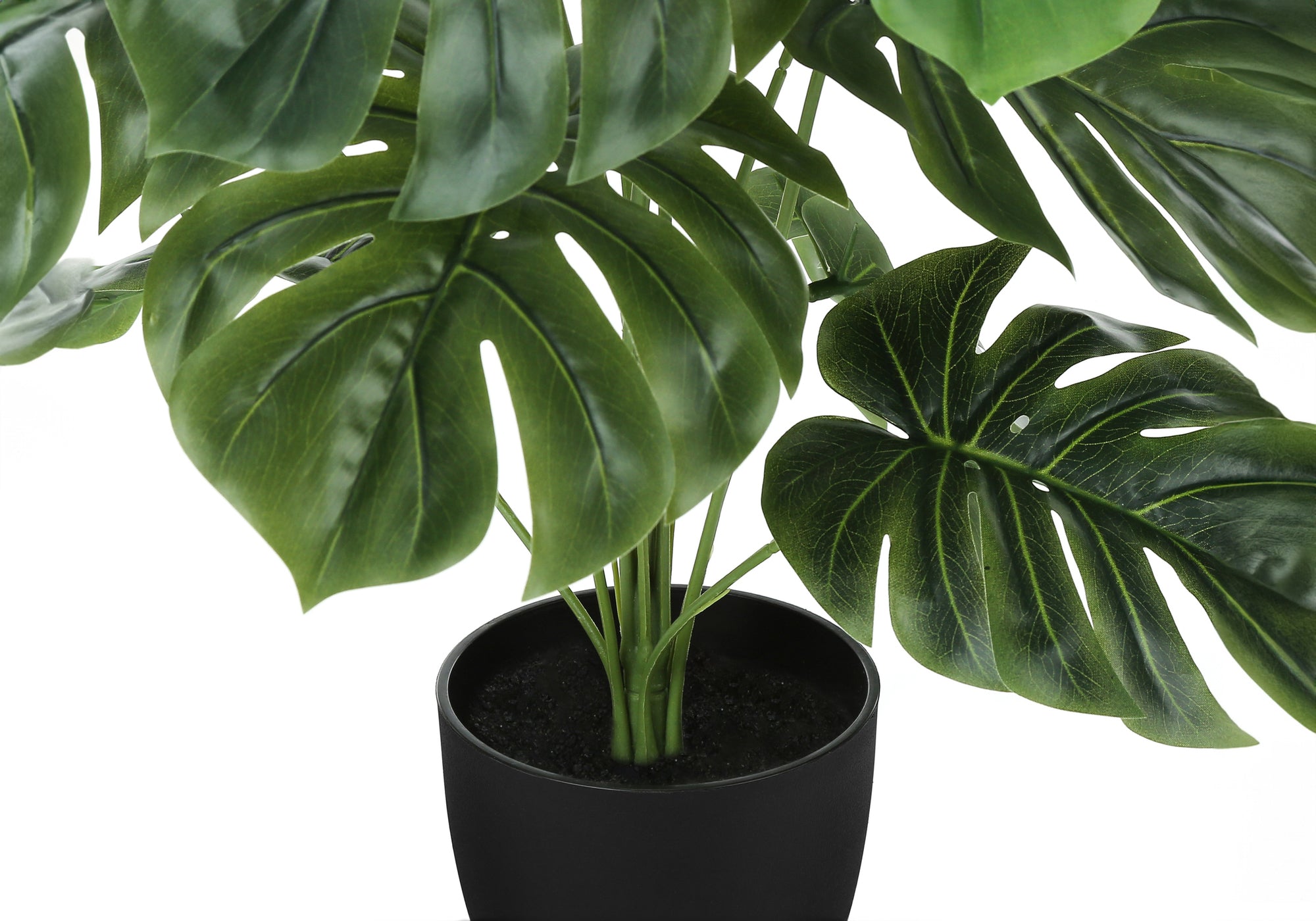 PLANTE ARTIFICIELLE - 24"H / MONSTERA INTERIEUR POT 5"