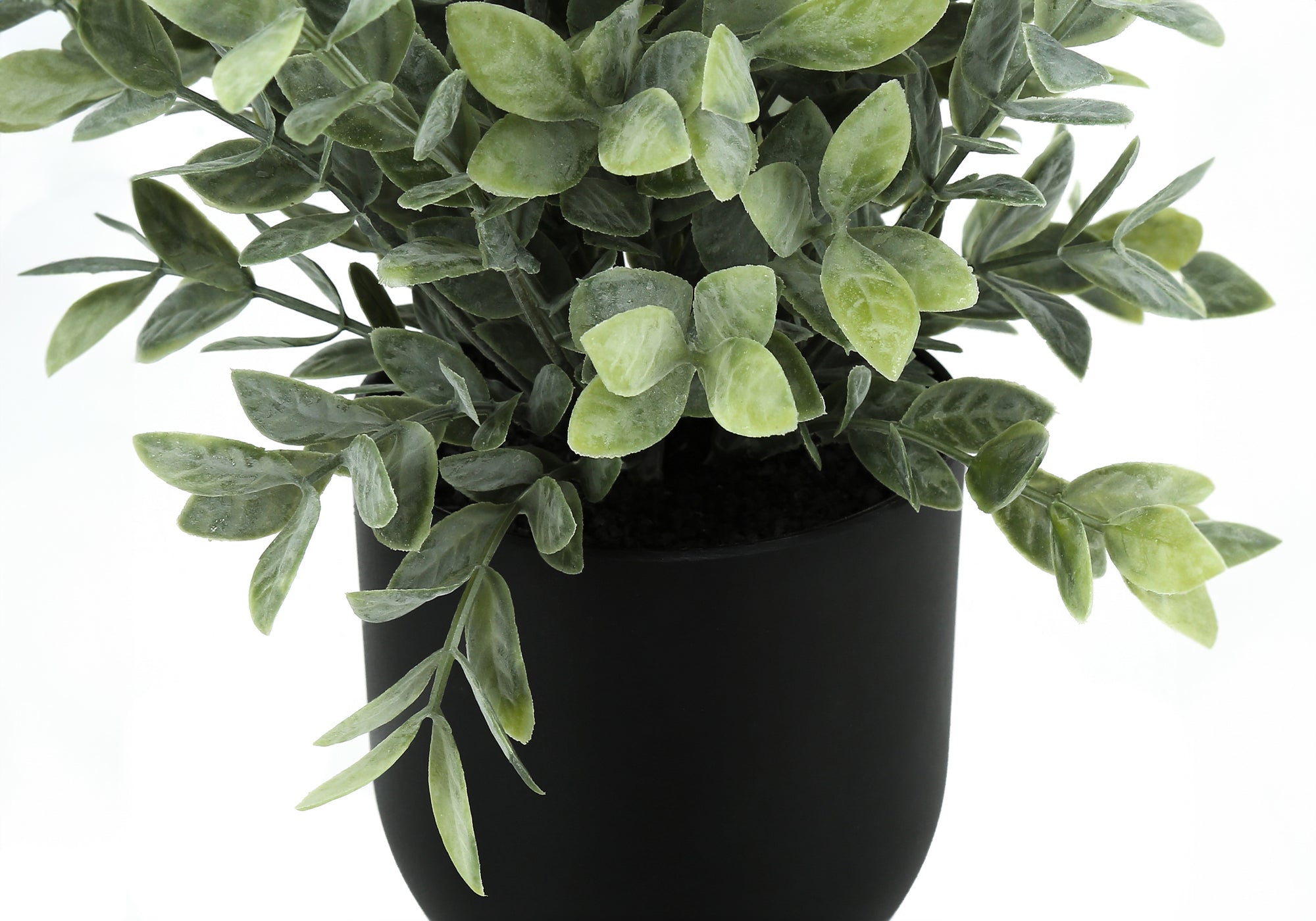 PLANTE ARTIFICIELLE - 2MCX / 11"H EUCALYPTUS/GAZON POT 5"