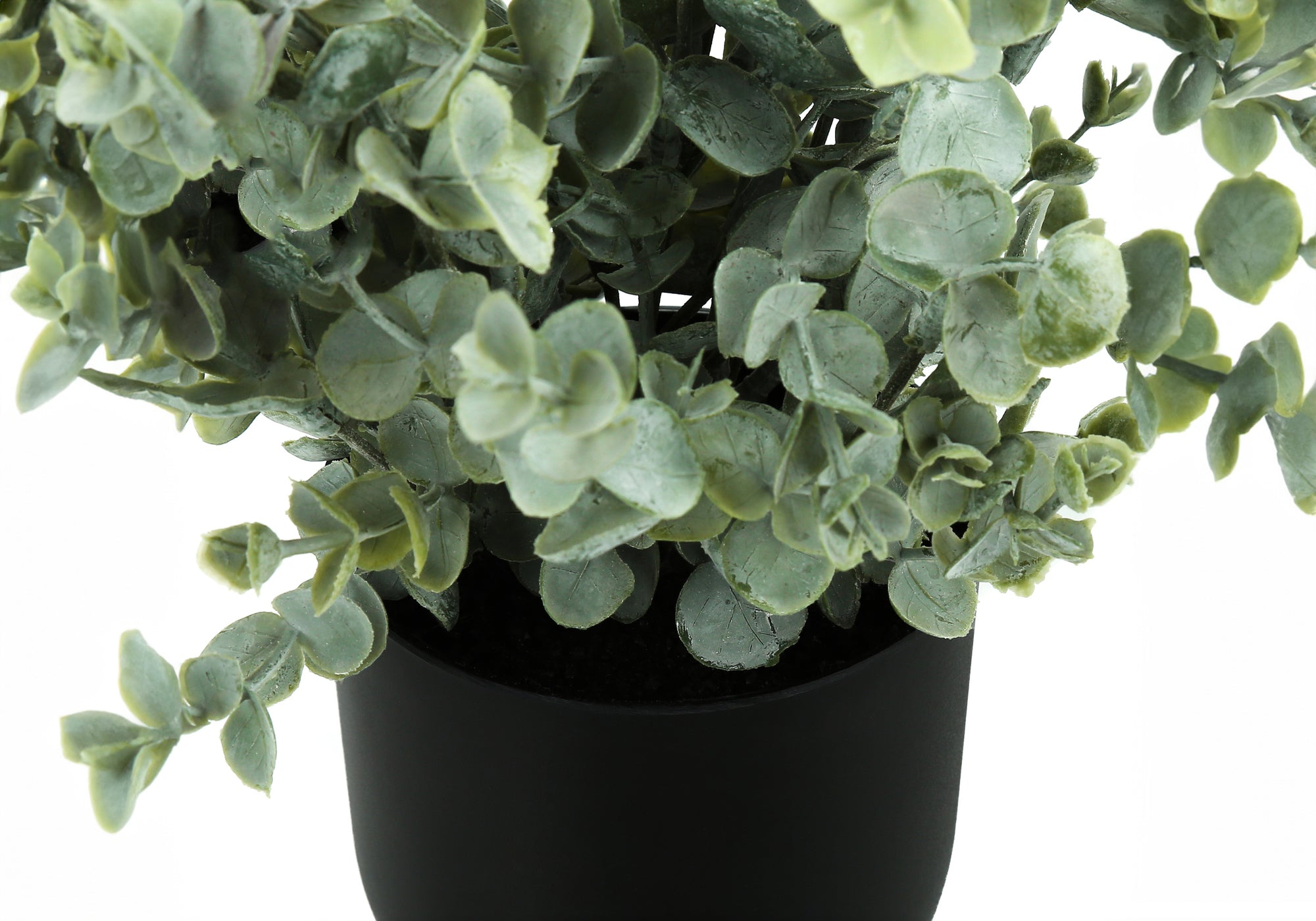 PLANTE ARTIFICIELLE - 2MCX / 11"H EUCALYPTUS/GAZON POT 5"