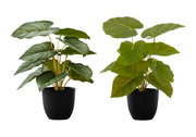 PLANTE ARTIFICIELLE - 2PCS / 13"H EPIPREMNUM / POT 4"