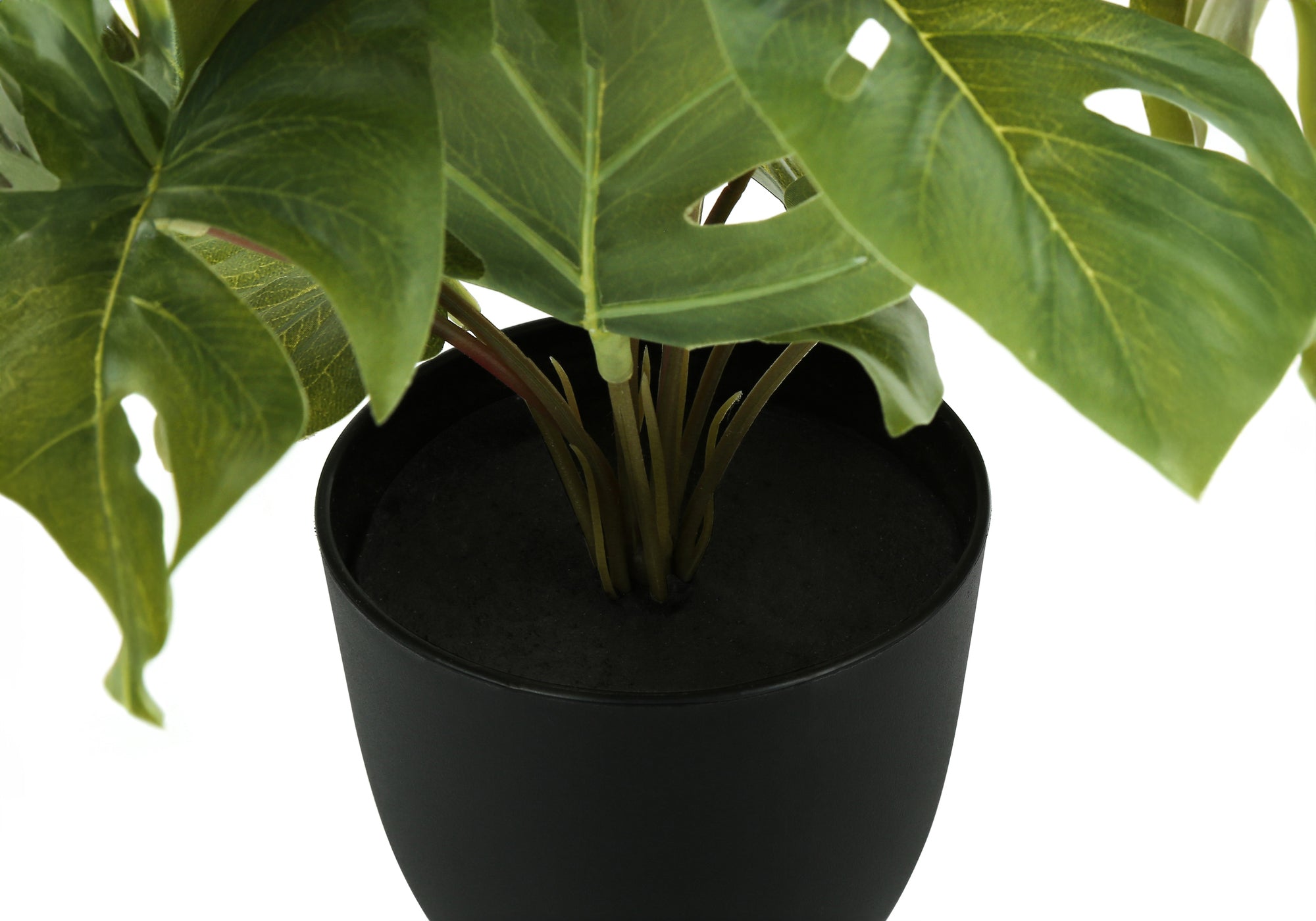 PLANTE ARTIFICIELLE - 2PCS / 13"H MONSTERA/CALATHEA/ 4" POT