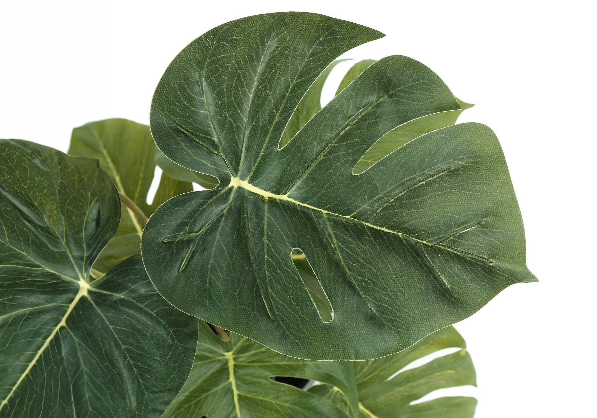 PLANTE ARTIFICIELLE - 2PCS / 13"H MONSTERA/CALATHEA/ POT 4"
