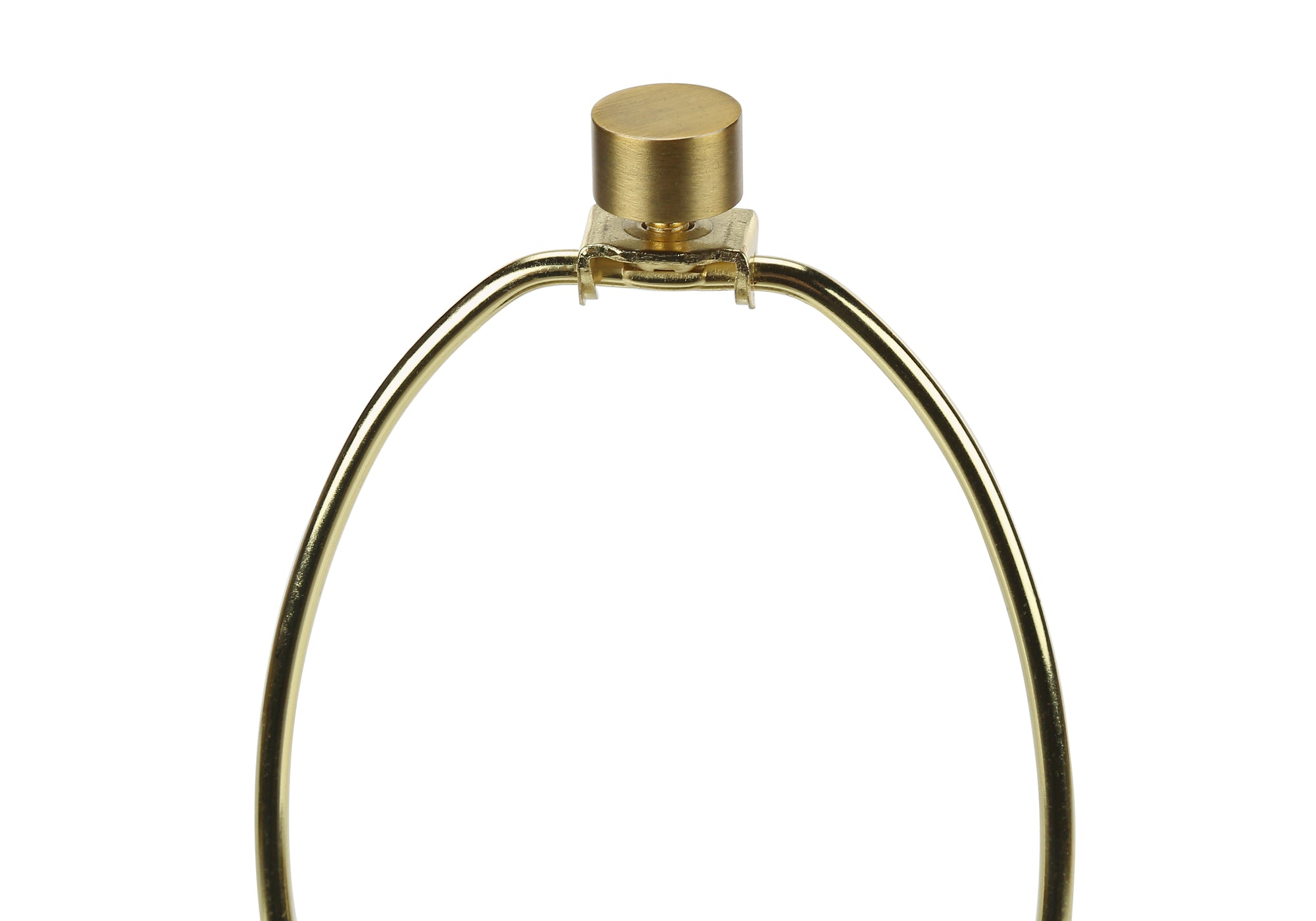 ÉCLAIRAGE - LAMPE DE TABLE 24"H RÉSINE NOIRE / ABAT-JOUR IVOIRE