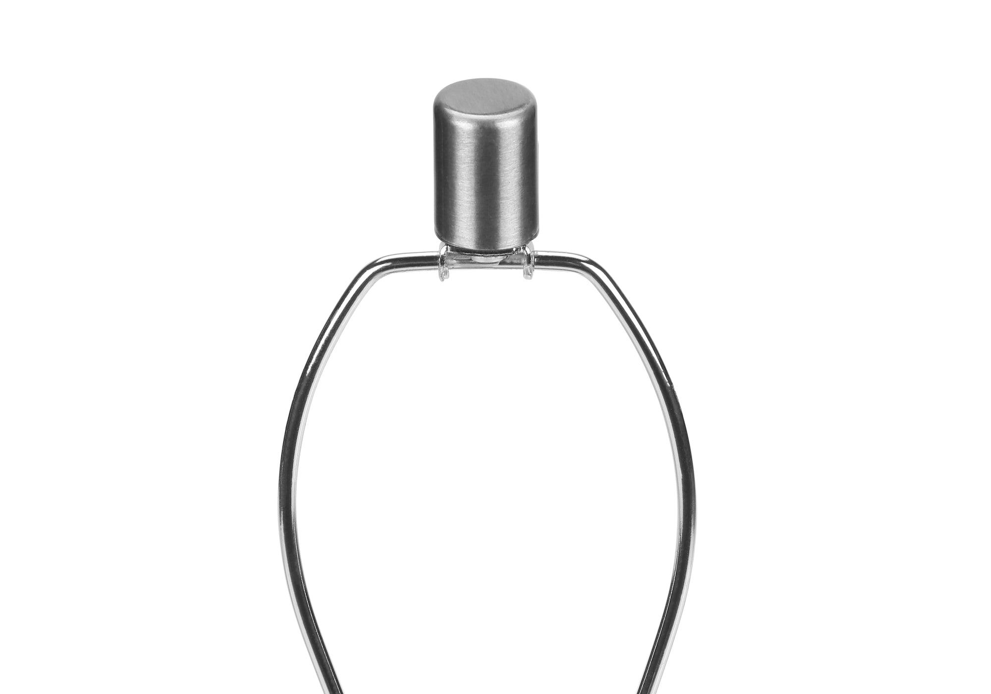 ÉCLAIRAGE - LAMPE DE TABLE 20"H BÉTON GRIS / ABAT-JOUR IVOIRE