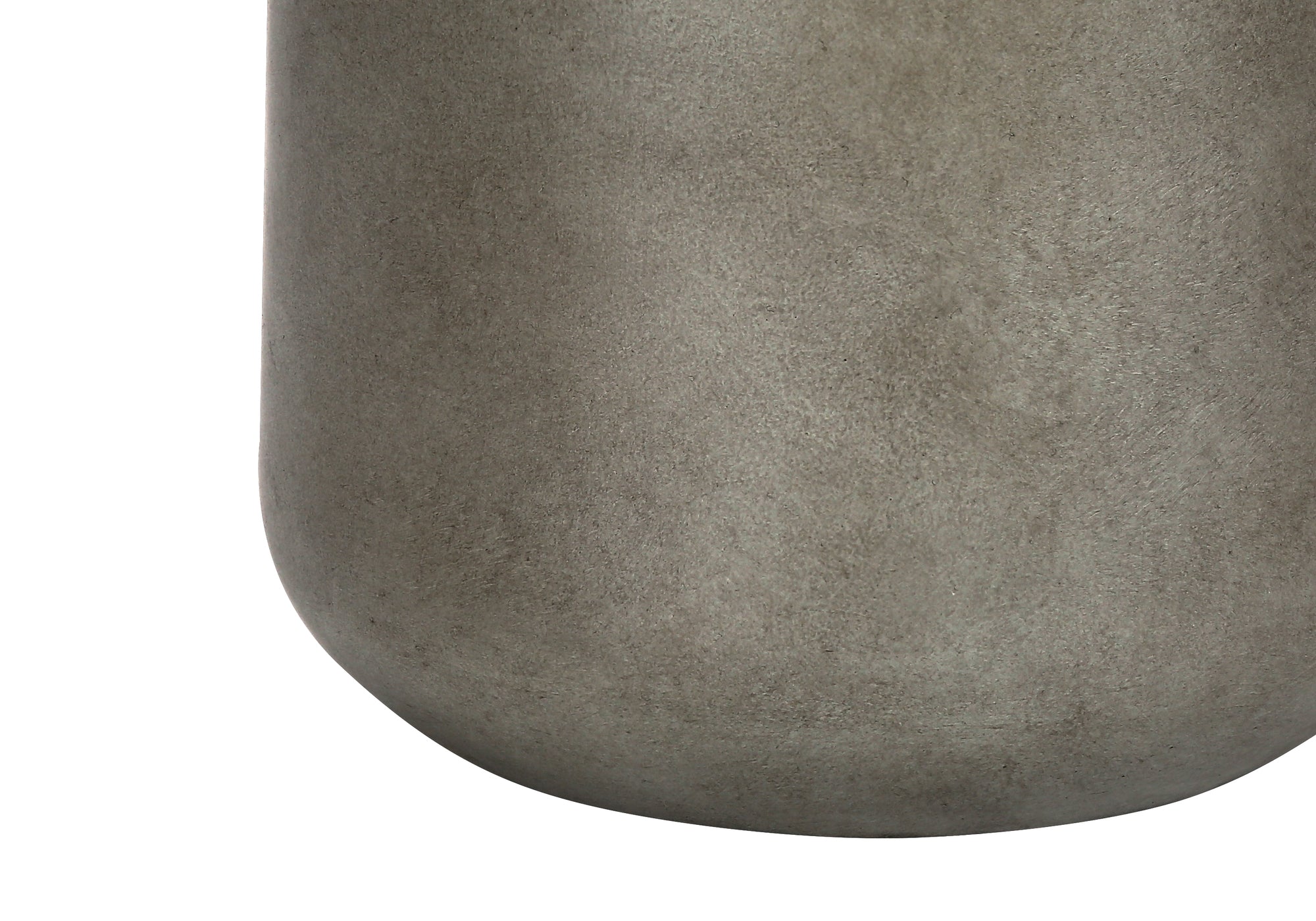 ÉCLAIRAGE - LAMPE DE TABLE 24"H BÉTON GRIS / ABAT-JOUR BEIGE