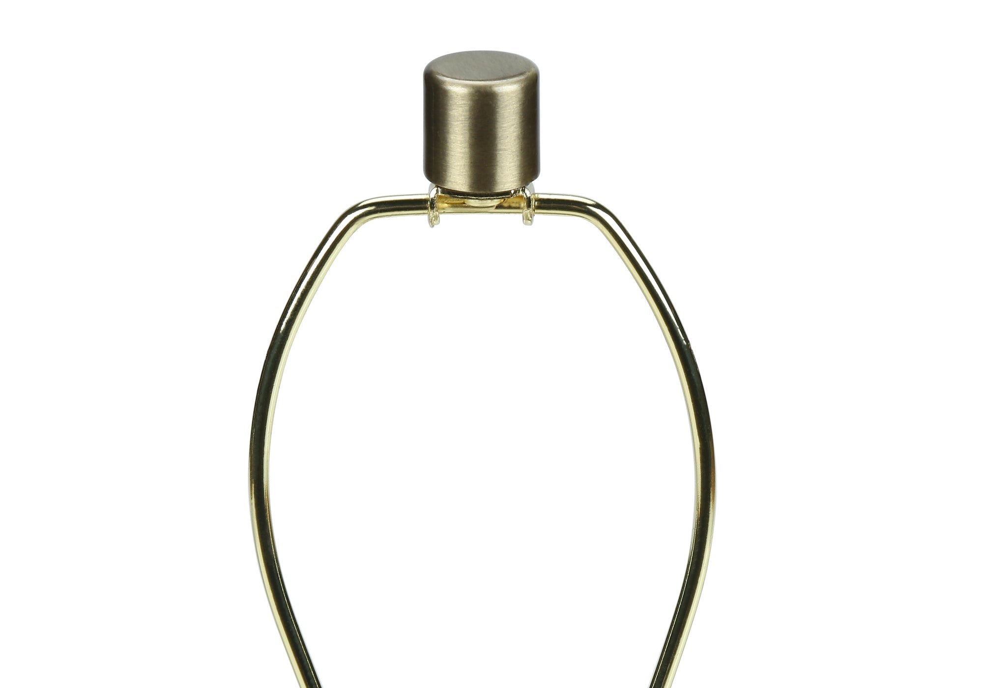 ÉCLAIRAGE - LAMPE DE TABLE 27"H RÉSINE NOIRE / ABAT-JOUR BEIGE