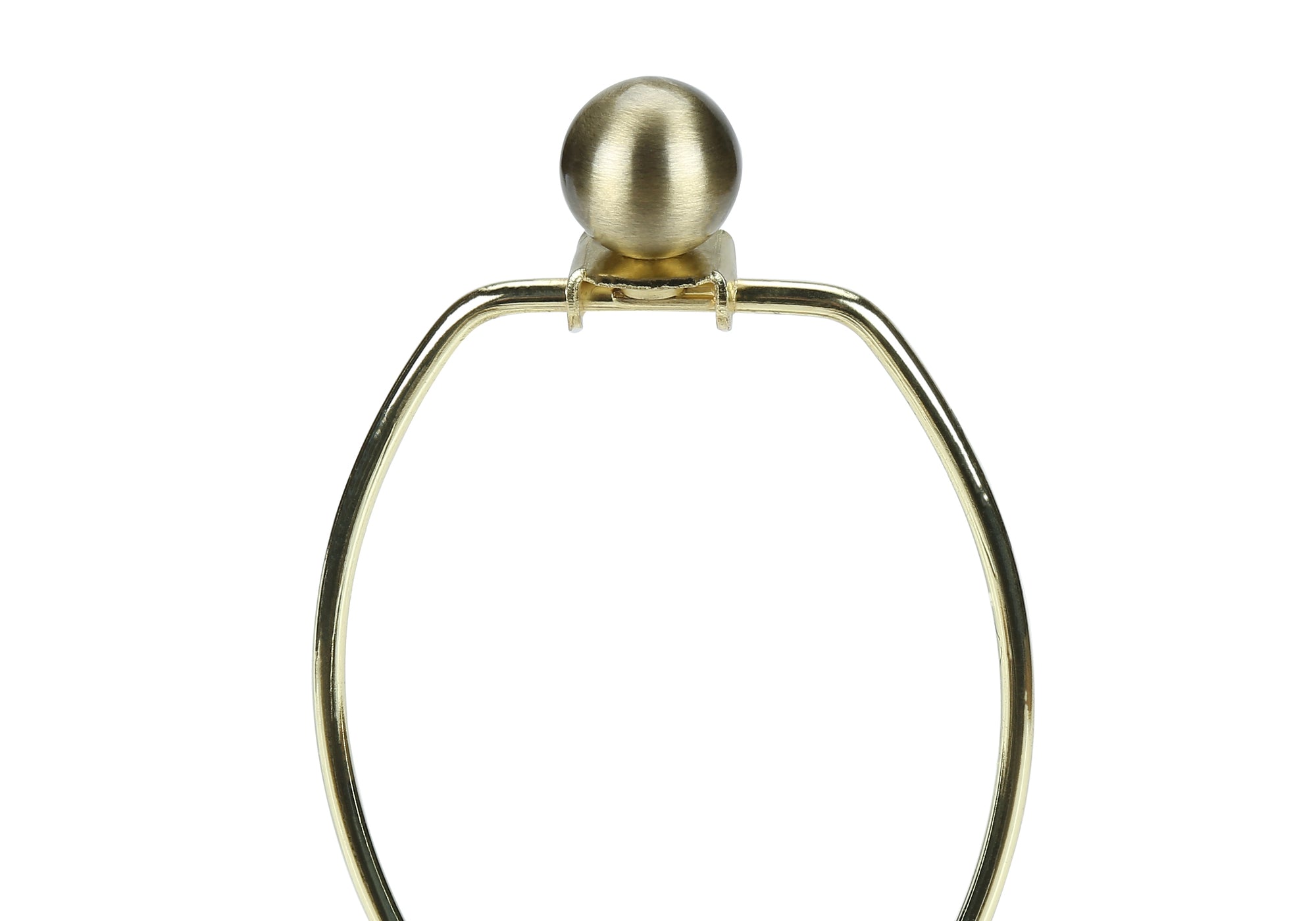 ÉCLAIRAGE - LAMPE DE TABLE 22"H BÉTON CRÈME / ABAT-JOUR IVOIRE