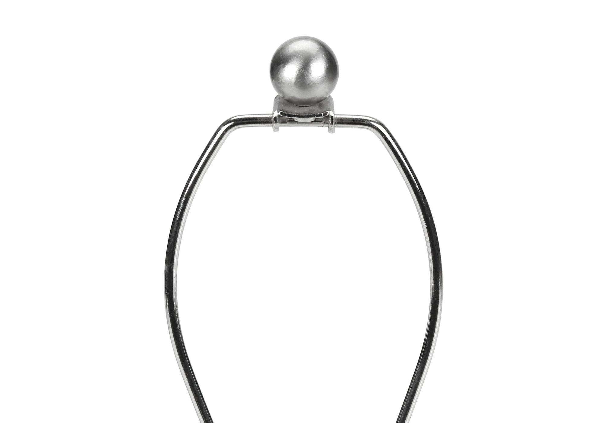 ÉCLAIRAGE - LAMPE DE TABLE 21"H RÉSINE CRÈME / ABAT-JOUR IVOIRE
