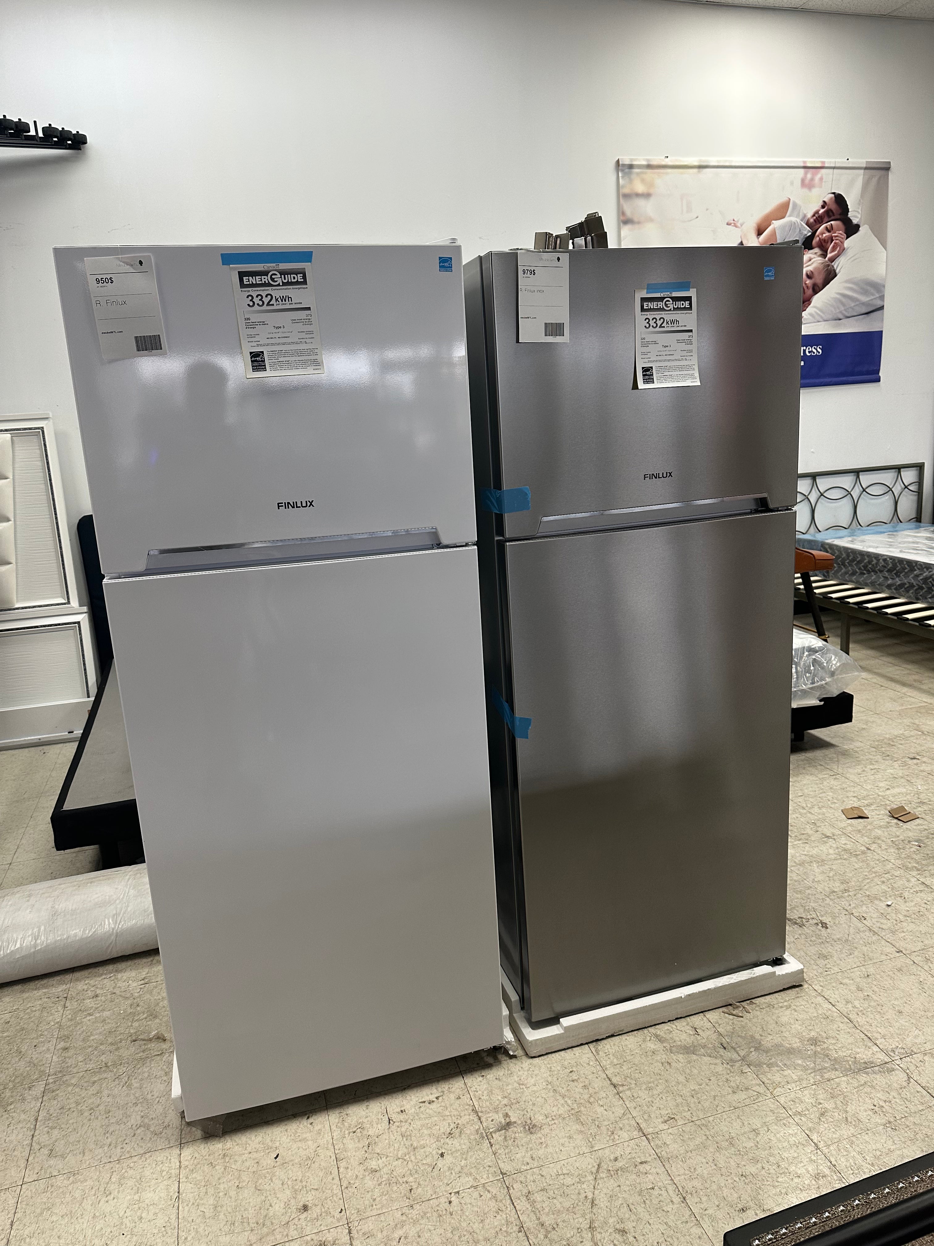 Réfrigérateur FINLUX ANNN892( Meuble Mtl )