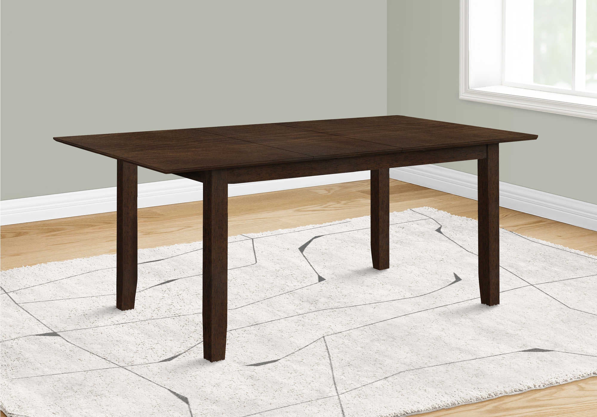 TABLE À MANGER - PLACE ESPRESSO 42"X 78"/ RALLONGE 18"