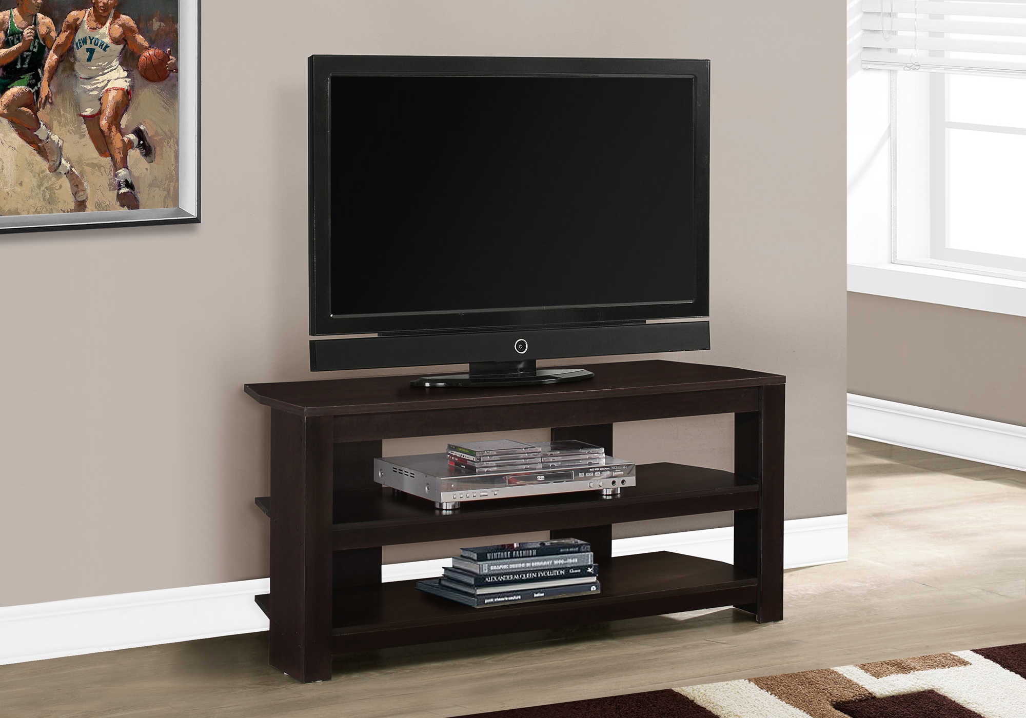 MEUBLE TV - 42"L / COIN ESPRESSO ( Meuble Mtl ) 