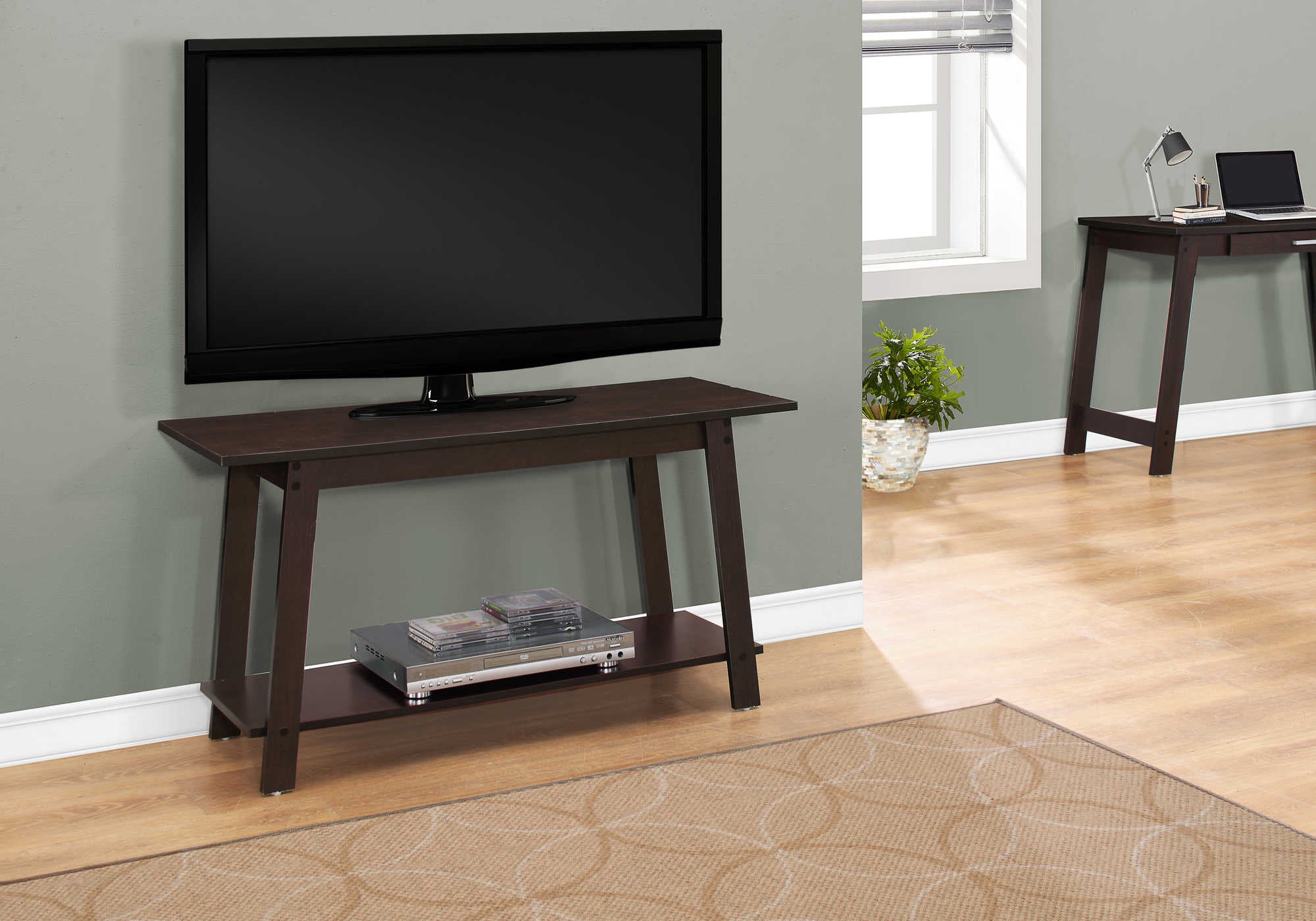 TÉLÉVISEUR MEUBLE - 42"L / ESPRESSO 