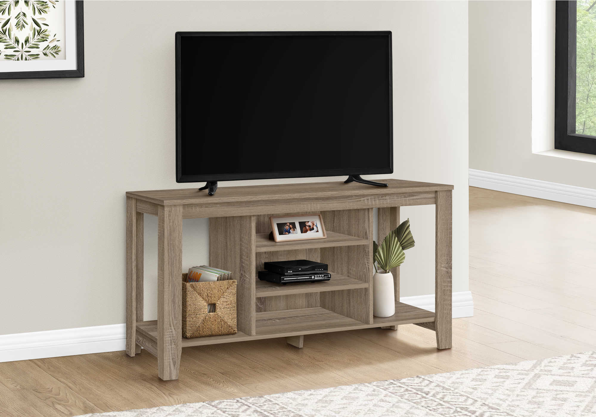 MEUBLE TV - 48"L / TAUPE FONCÉ ( Meuble Mtl ) 