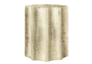 TABLE D'ACCENT - 22"H / TABLE DE BOUT EN FER OU ANTIQUE